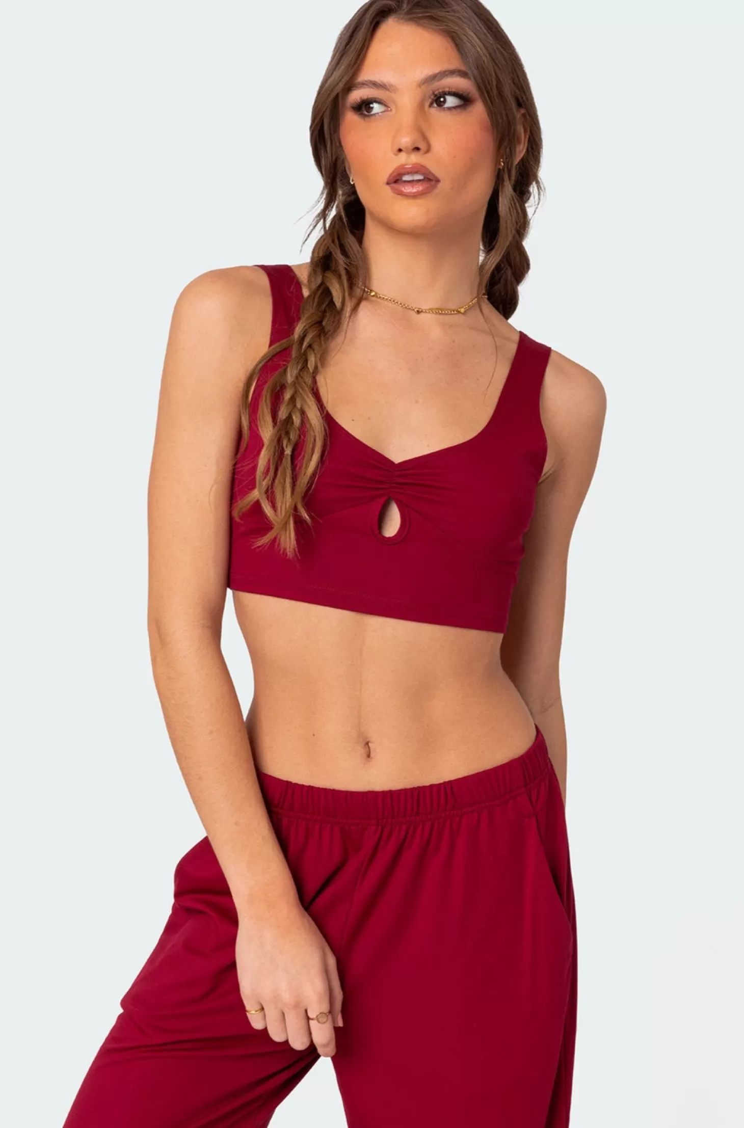 edikted Jayla Cut Out Crop Top* Crop Tops | Tank Tops