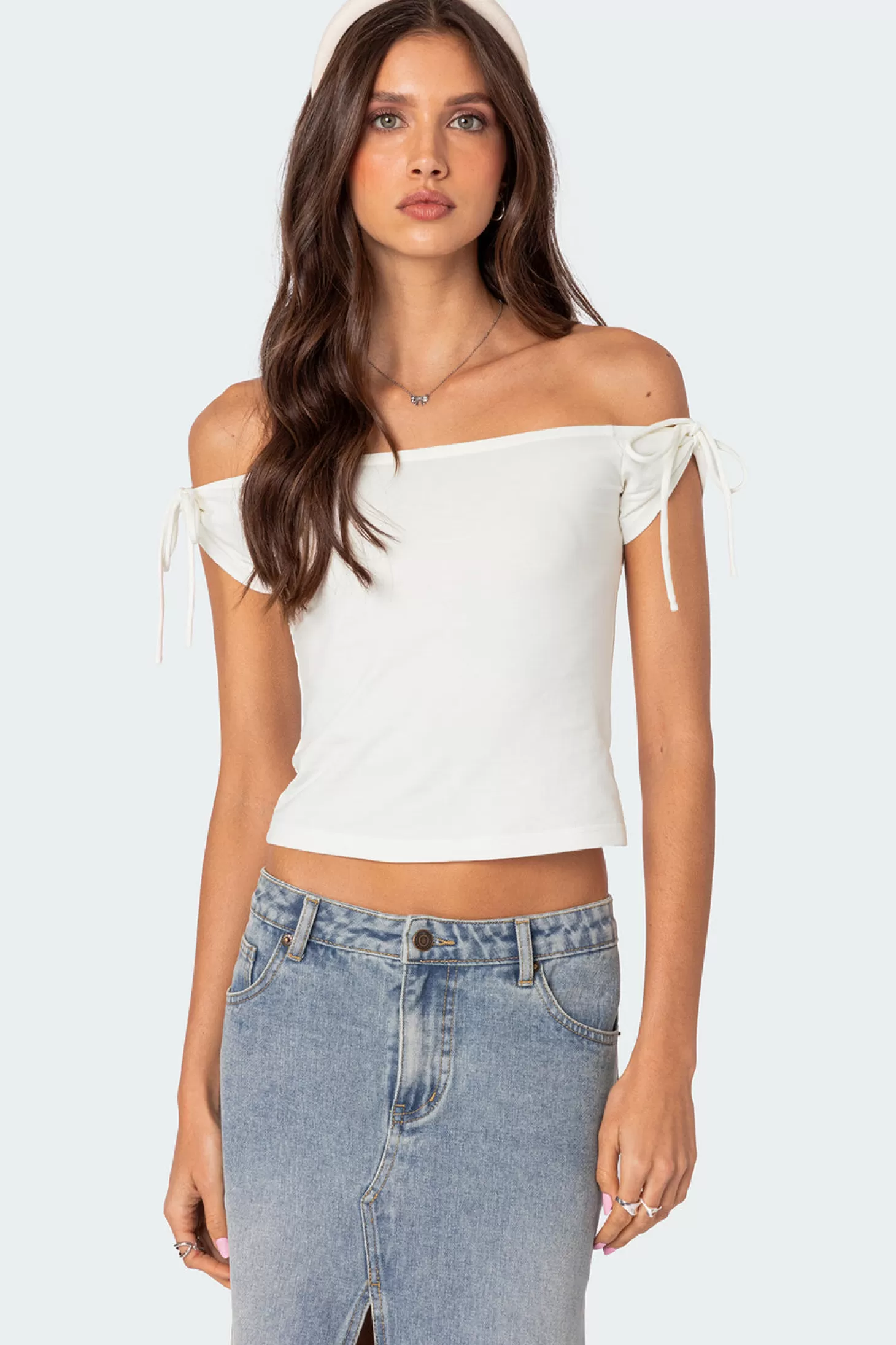 edikted Jess Off Shoulder Top* Tops