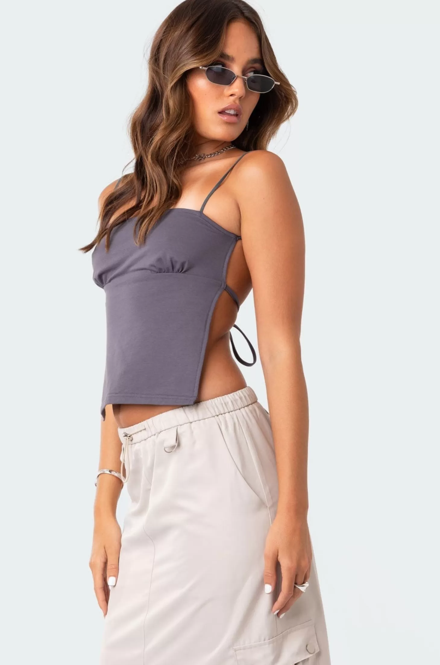 edikted Jinx Open-Back Top* Crop Tops | Tops