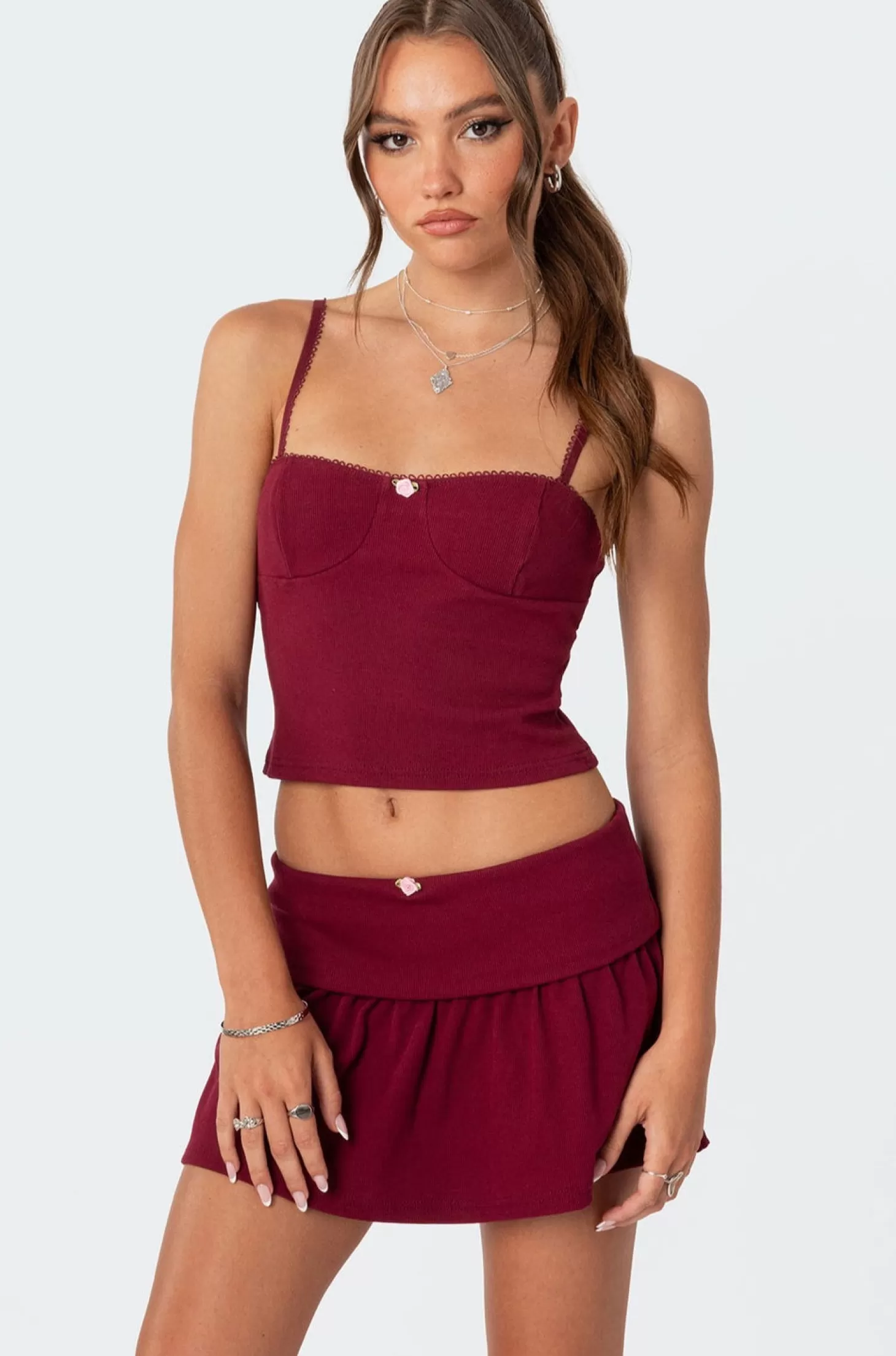 edikted Kalina Cupped Tank Top* Tank Tops | Loungewear