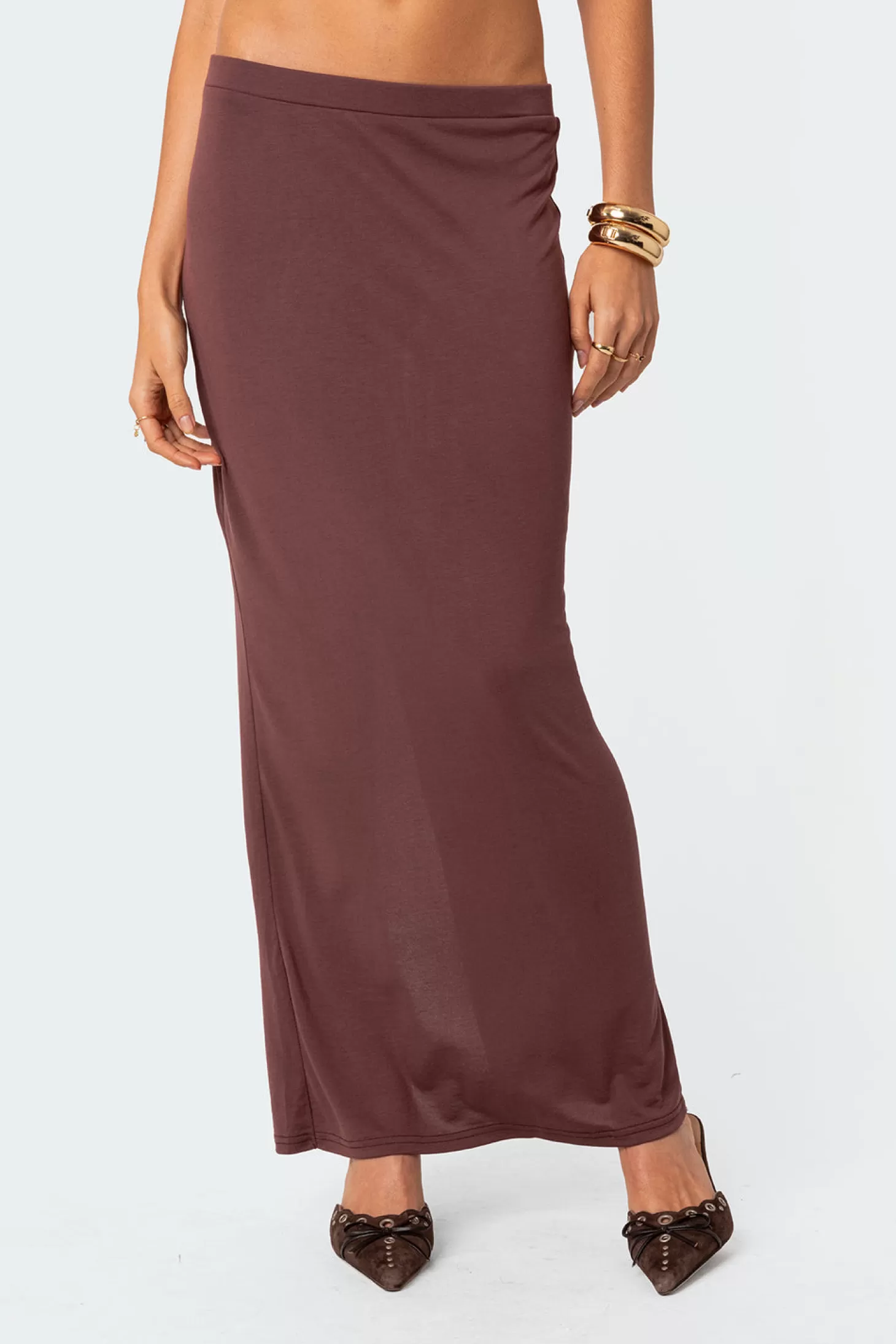 edikted Kenzie Slitted Maxi Skirt* Skirts | Skirts