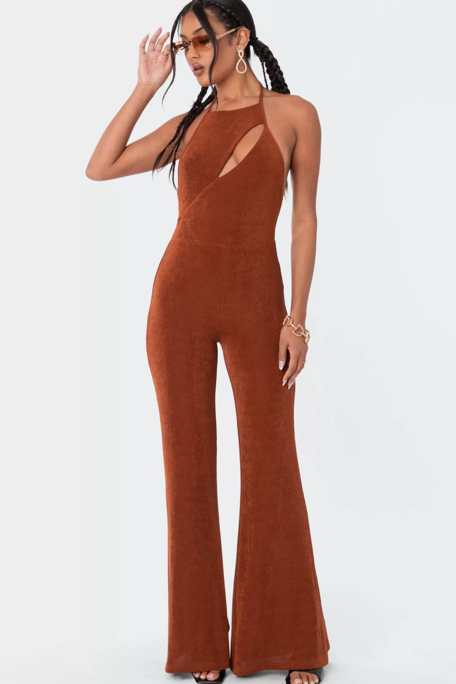 edikted Kora Flared Open Back Jumpsuit* Jumpsuits & Rompers