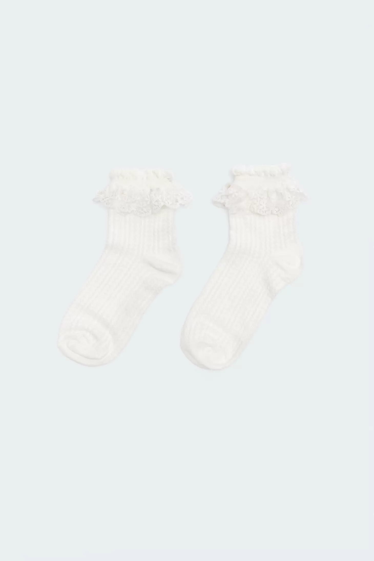 edikted Lace Frill Socks* Socks & Tights