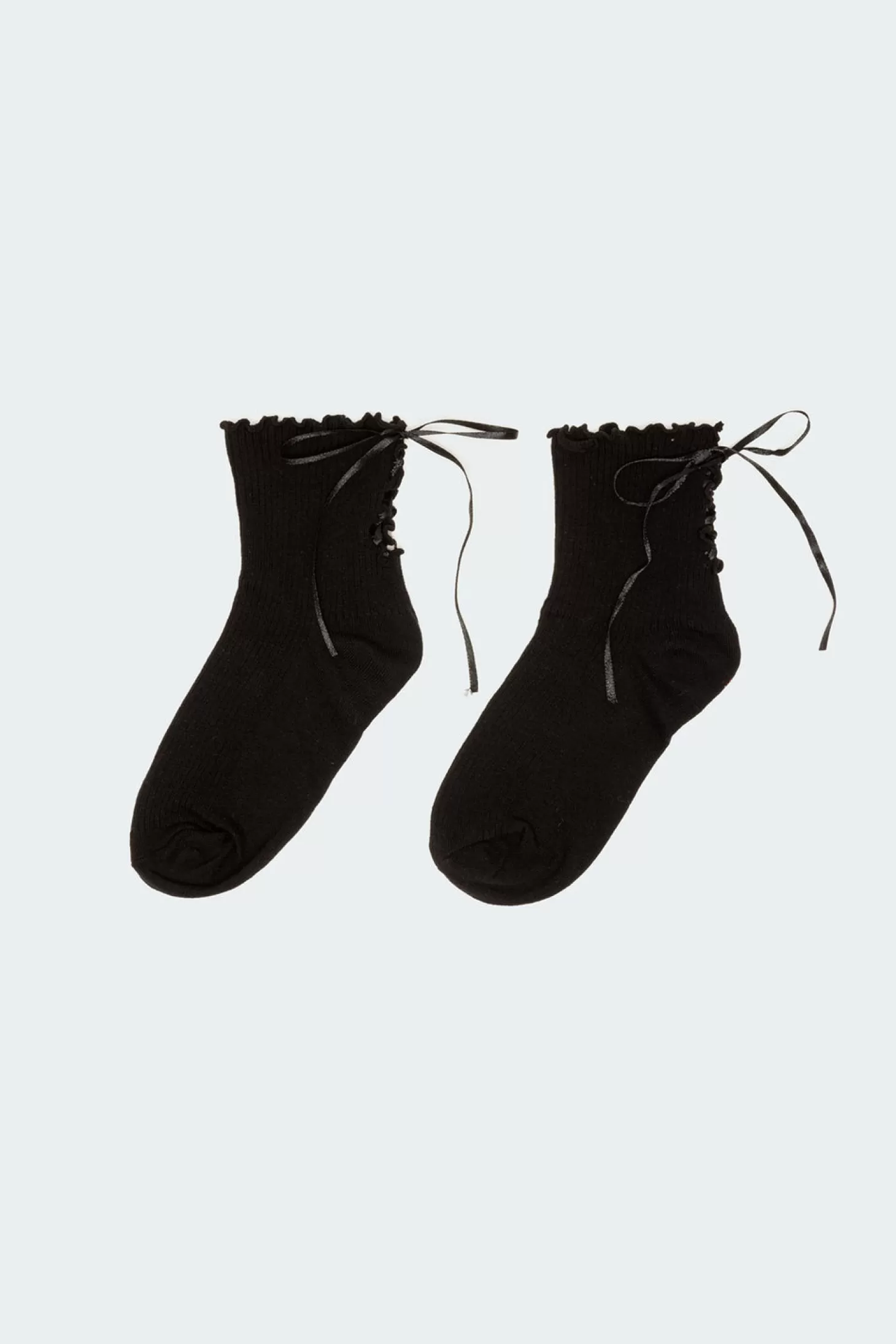 edikted Lace Up Frilled Socks* Socks & Tights