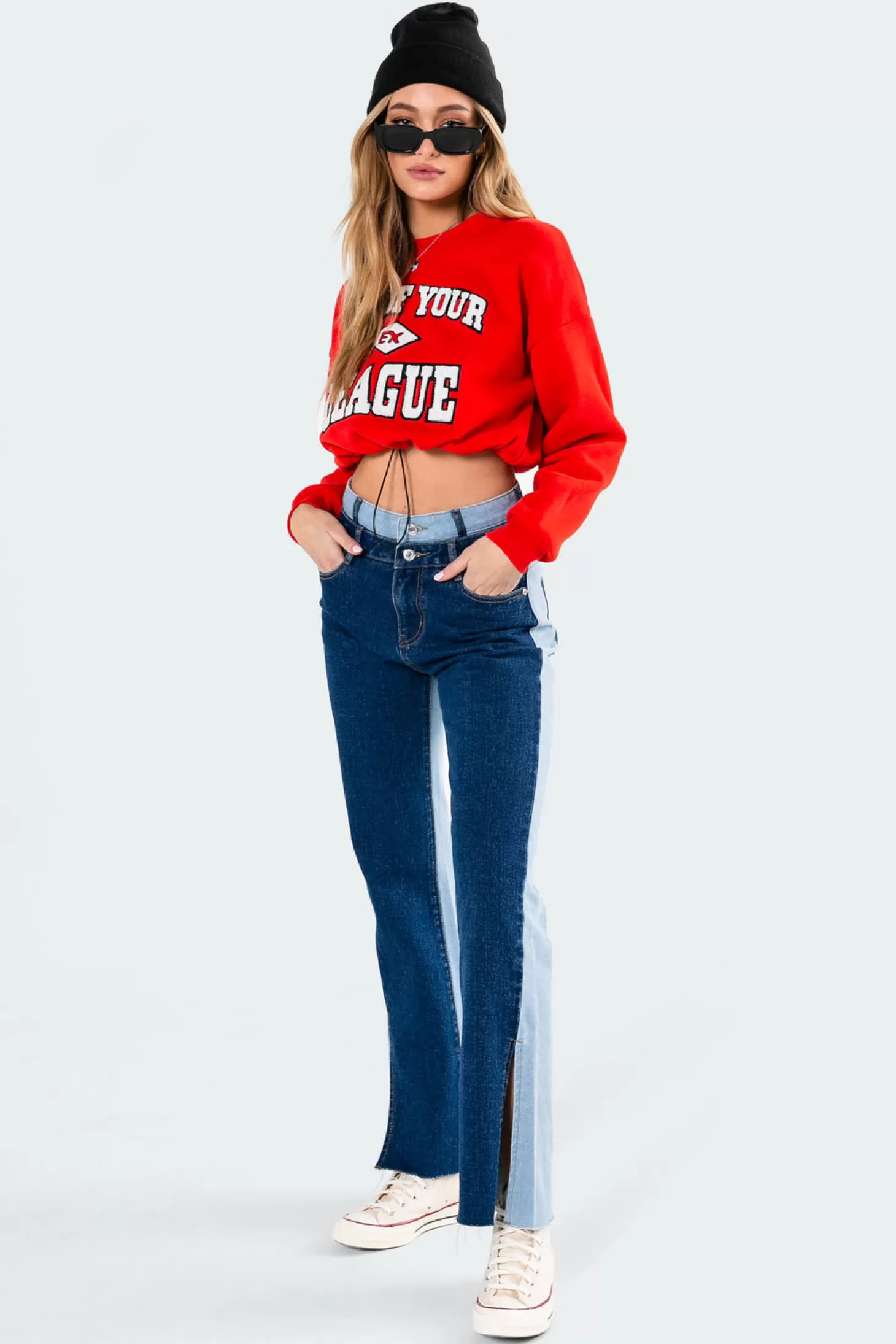 edikted League Cropped Sweatshirt* Crop Tops | Hoodies & Sweatshirts