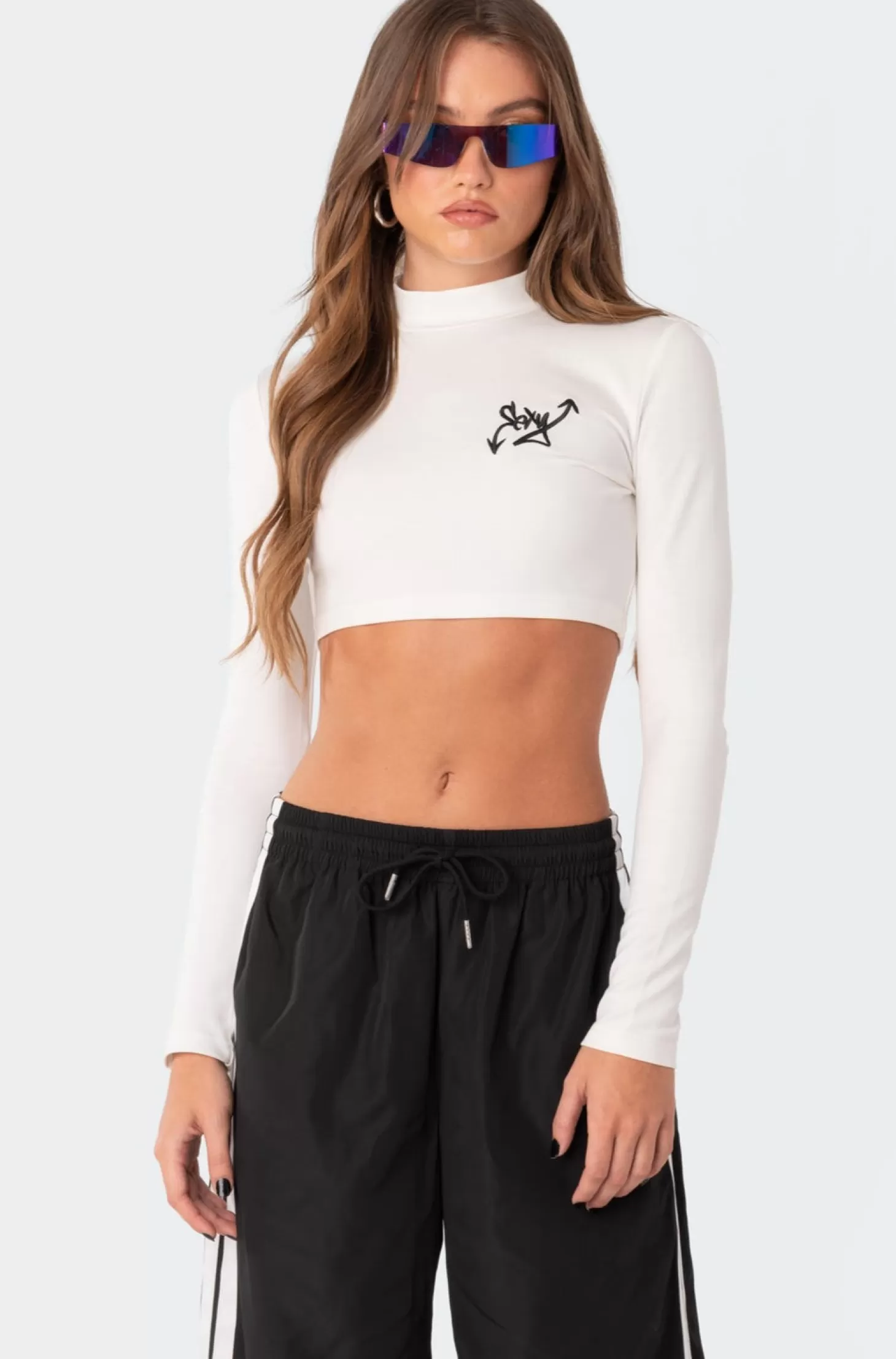 edikted Lee Crop Top* Crop Tops | Long Sleeve Tops