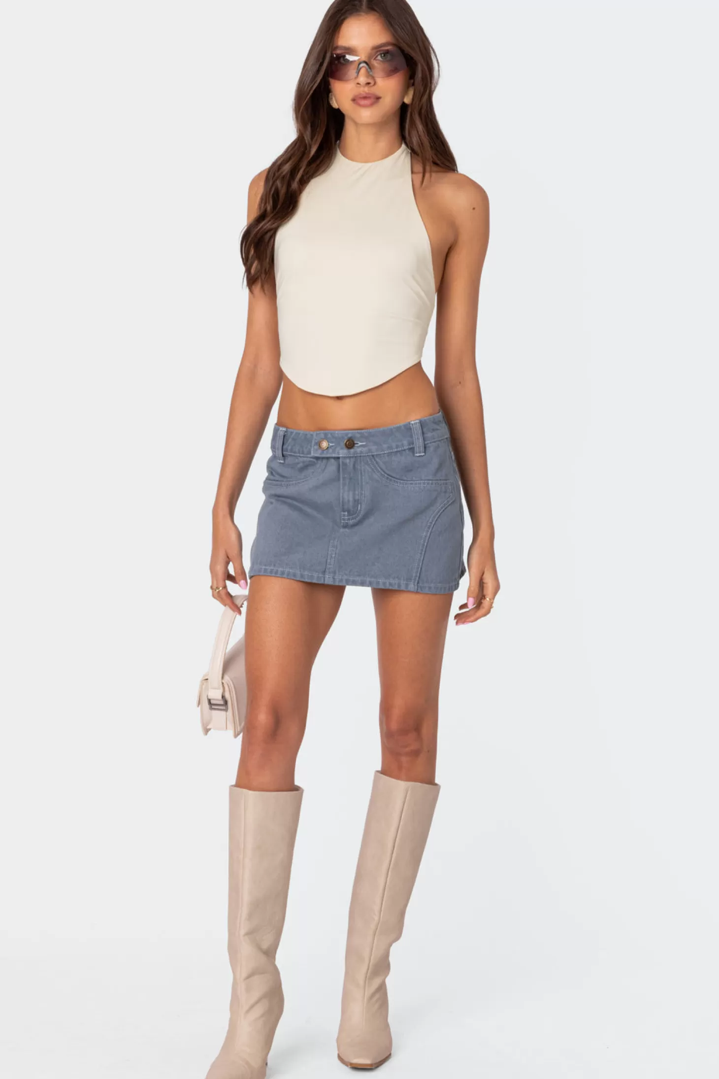 edikted Louisa Denim Mini Skirt* Skirts | Skirts