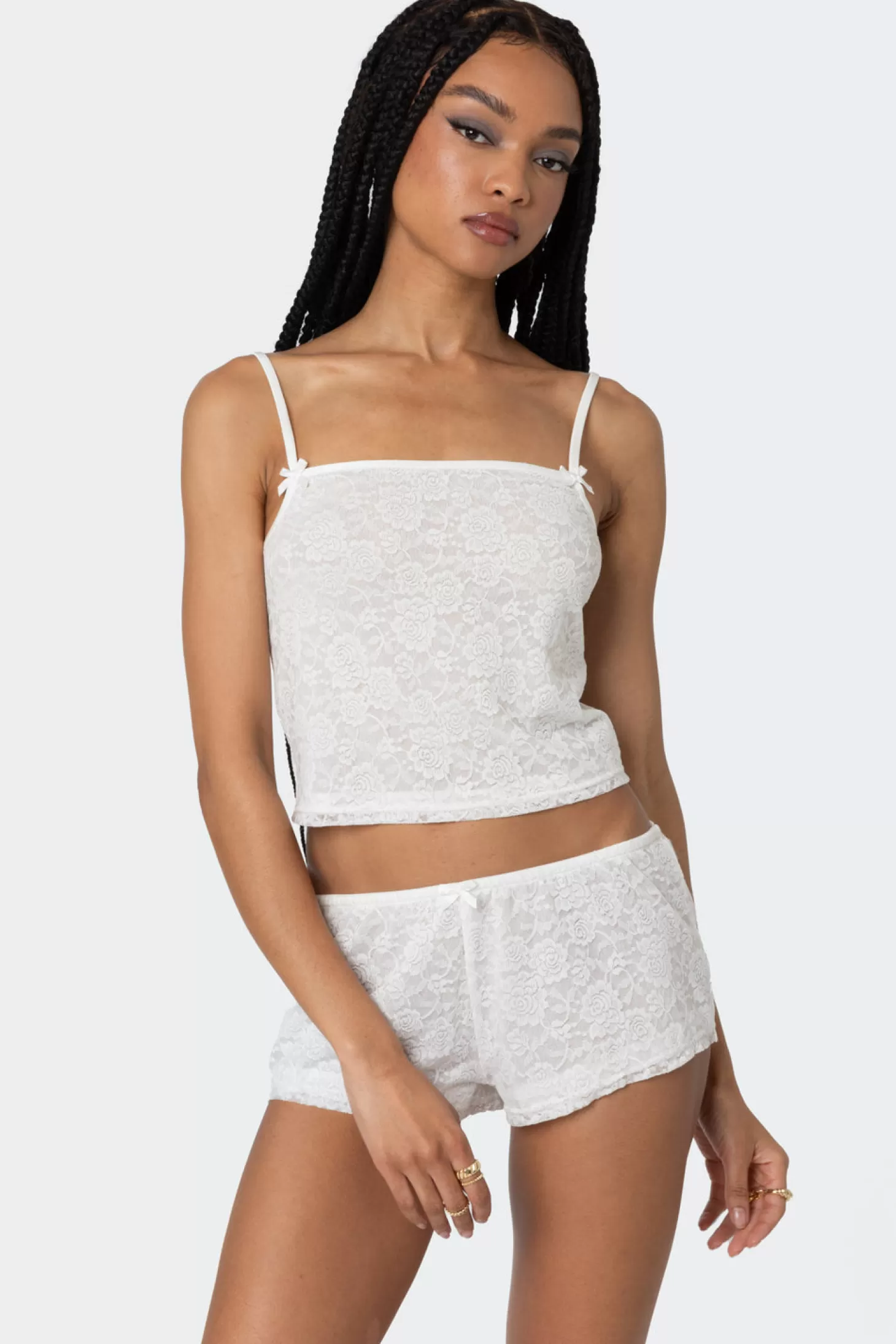 edikted Love Lace Tank Top* Crop Tops | Tank Tops