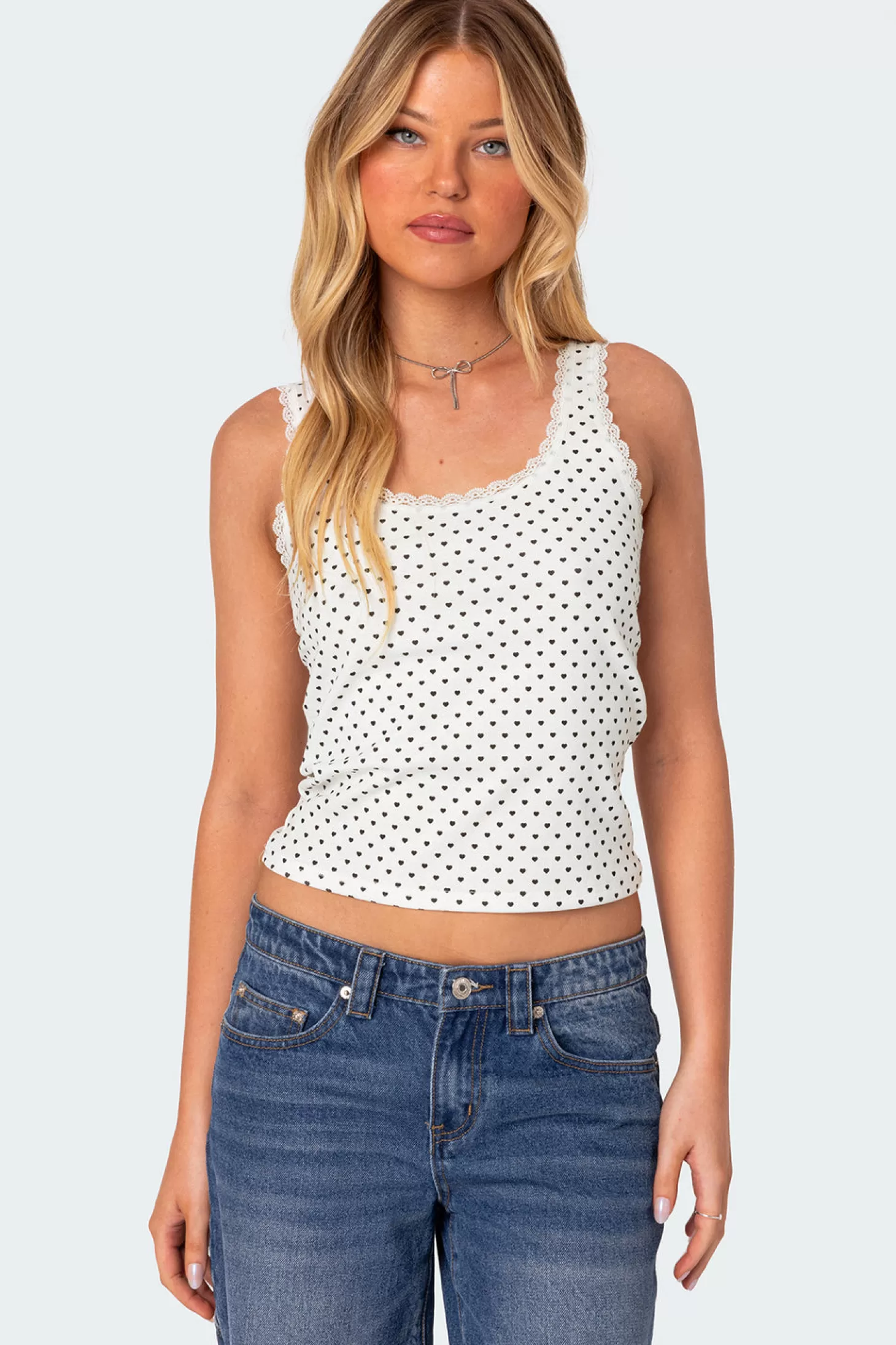 edikted Lover Girl Printed Tank Top* Tank Tops | Tops