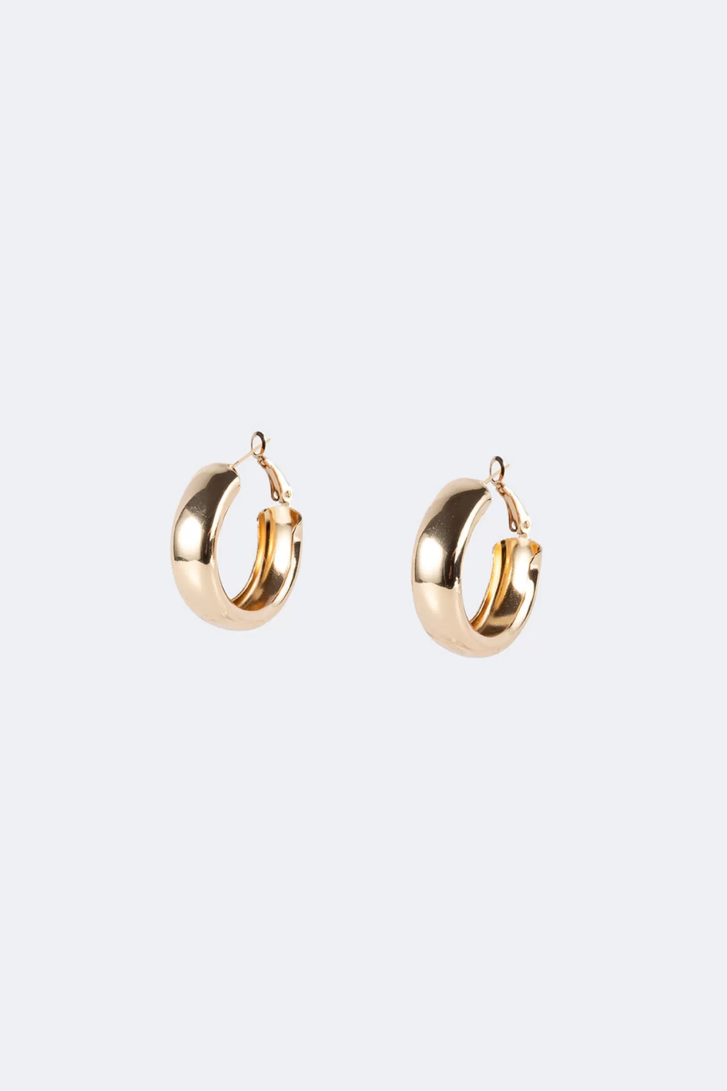 edikted Lux Wide Hoop Earrings* Earrings