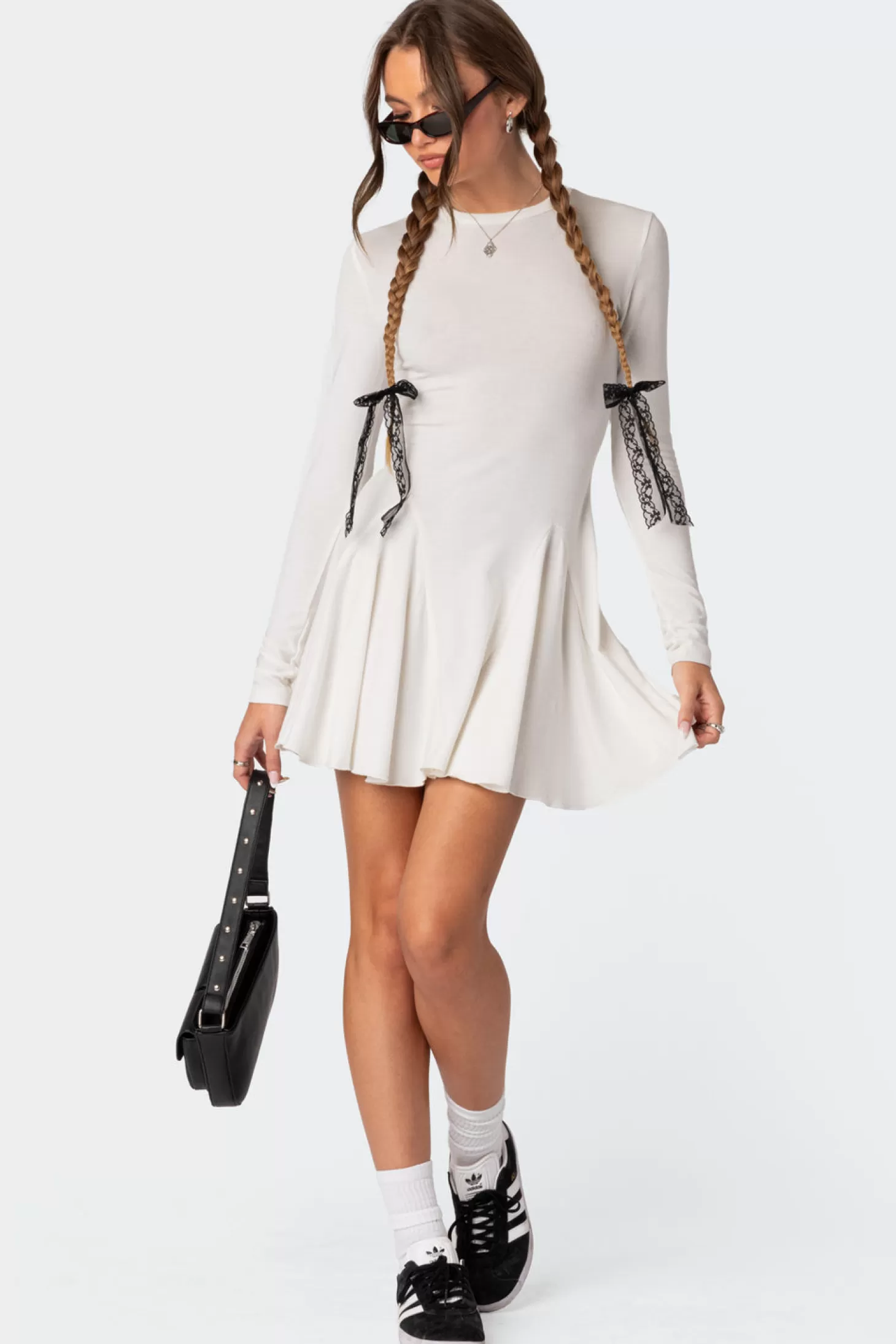 edikted Lyria Mini Dress* Mini Dresses | Long Sleeve Tops