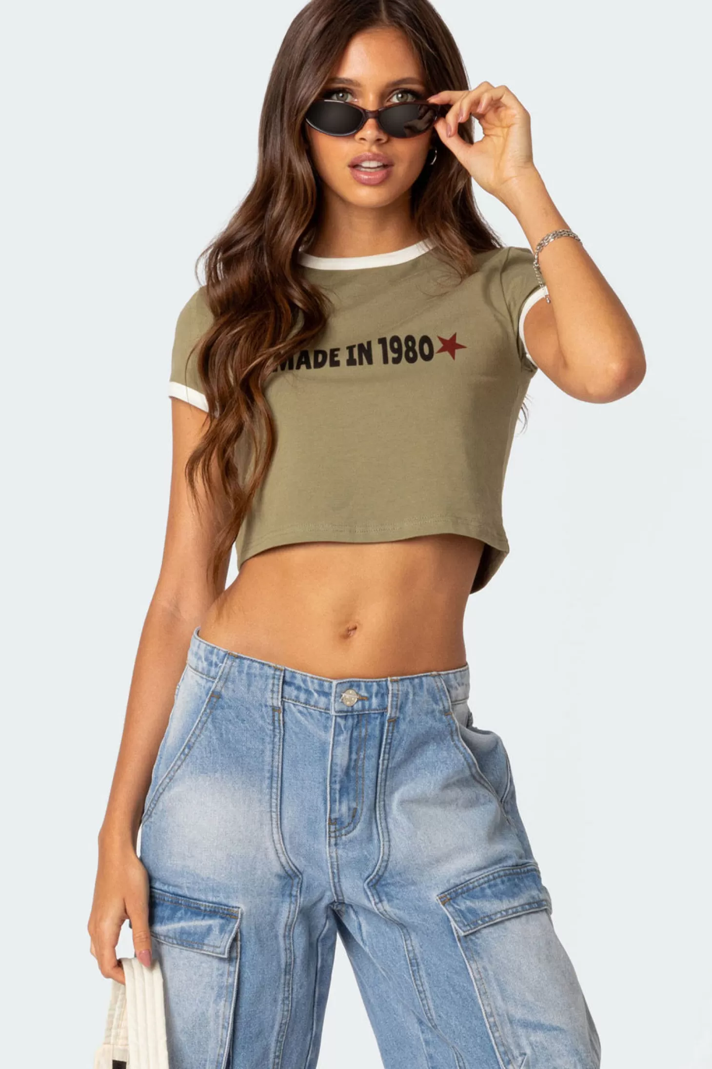 edikted Made In The 80S T-Shirt* Crop Tops | T-Shirts