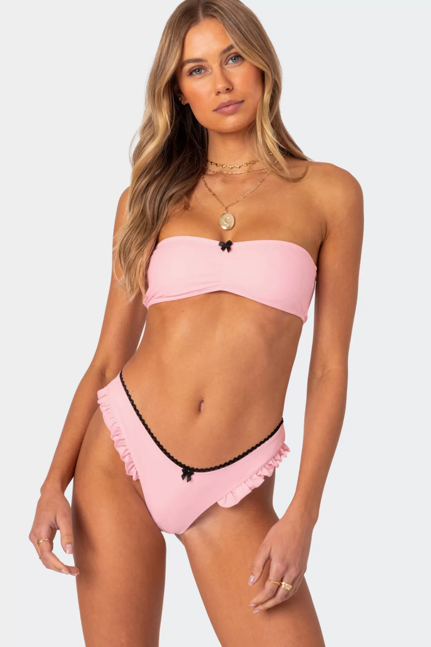 edikted Maggie Bandeau Bikini Top* Swim