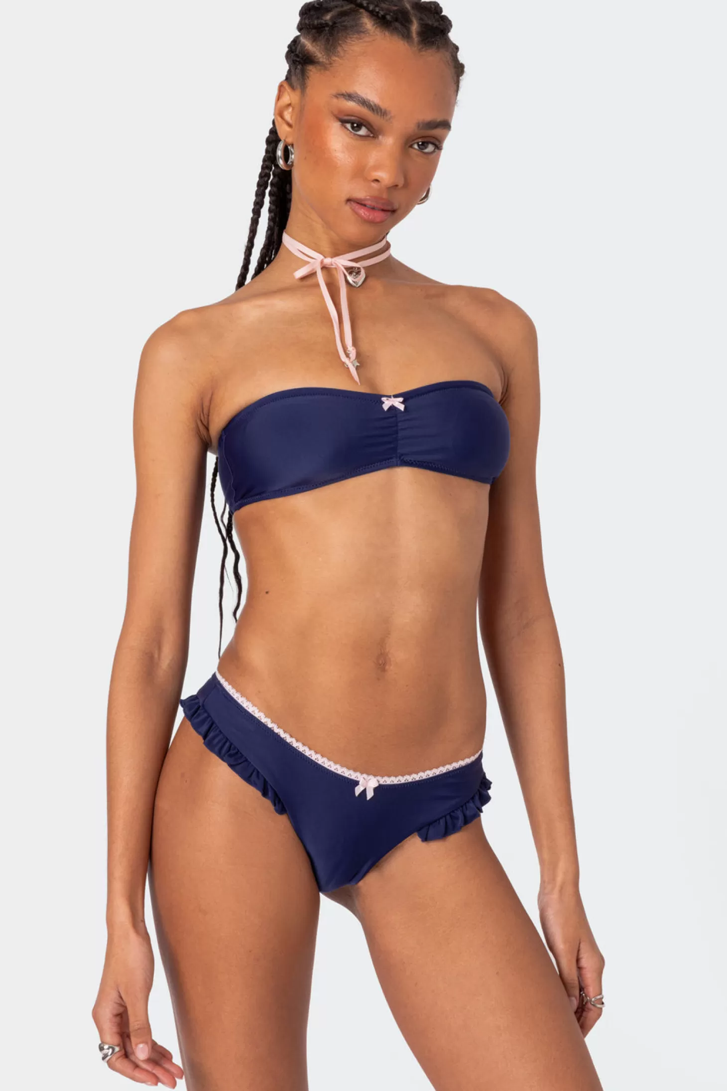 edikted Maggie Bandeau Bikini Top* Swim