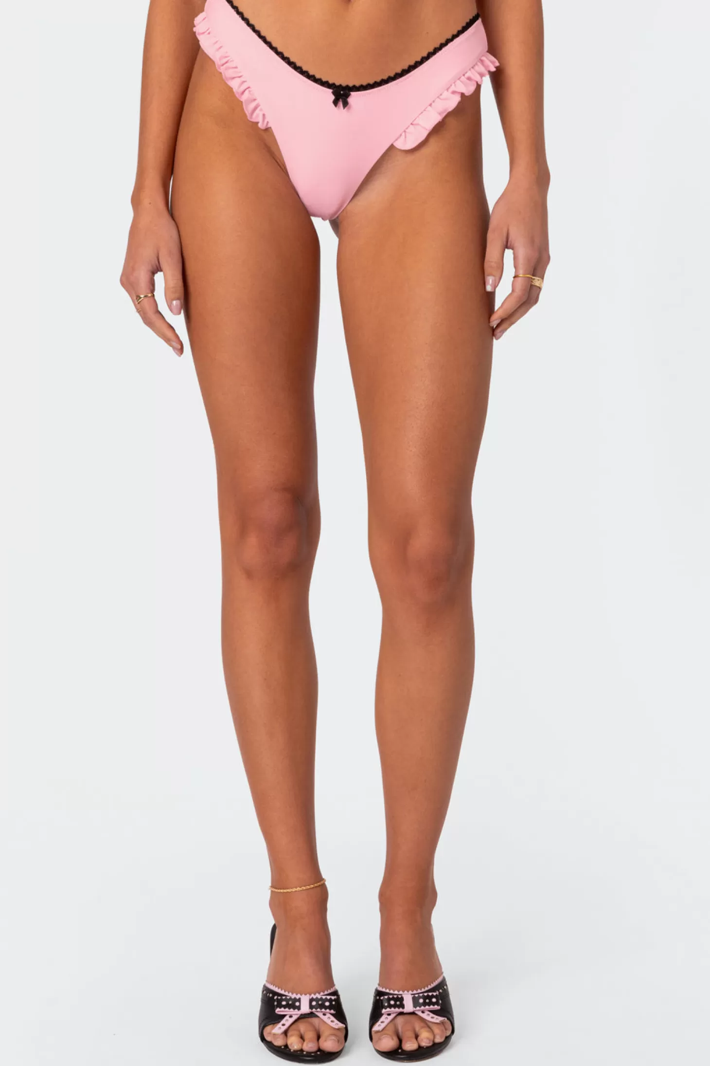 edikted Maggie Ruffled Bikini Bottom* Swim