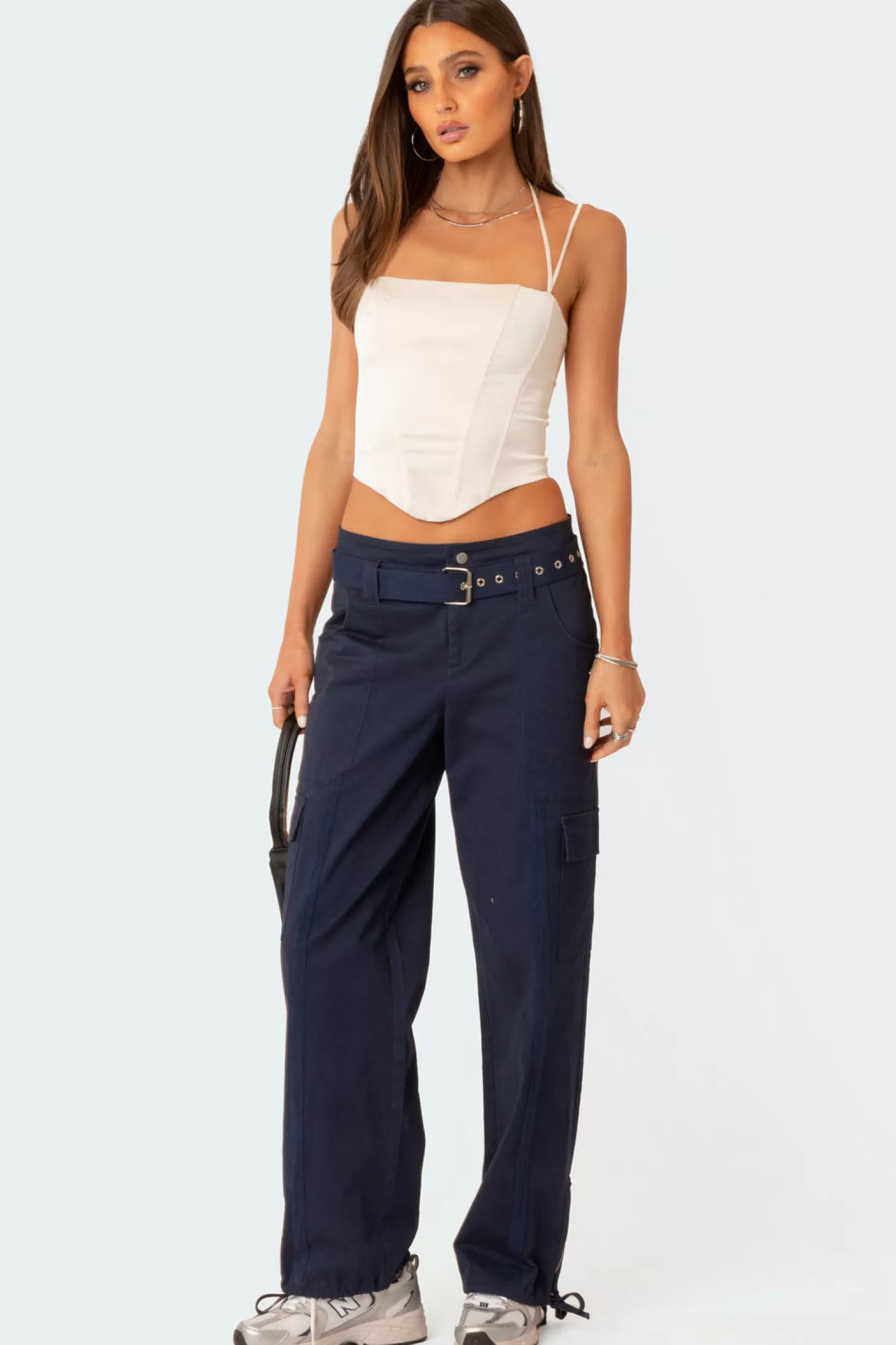 edikted Manuel Low Rise Belted Cargo Pants* Pants | Pants