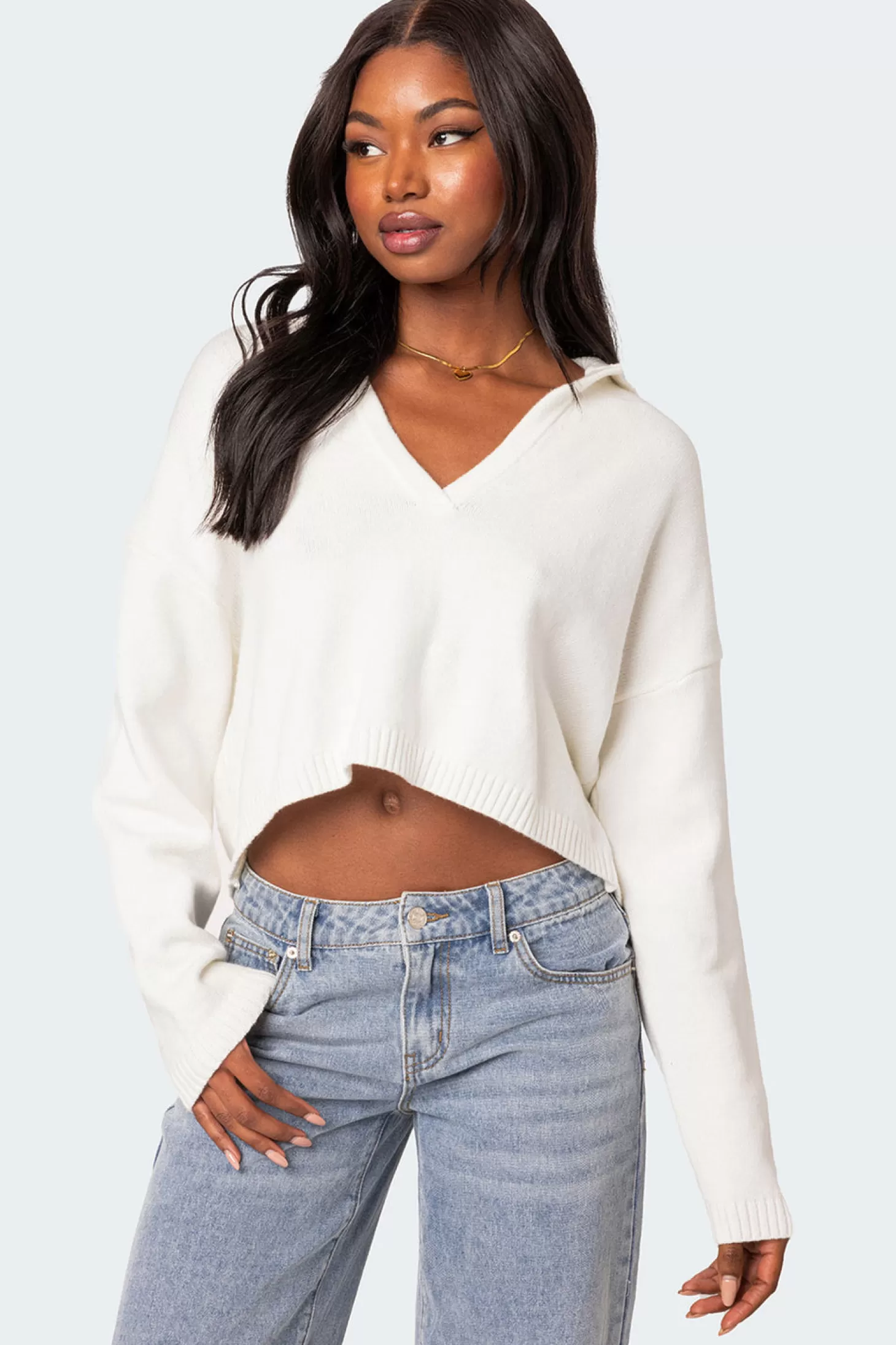 edikted Marcie Oversize Cropped Sweater* Crop Tops | Sweaters & Cardigans