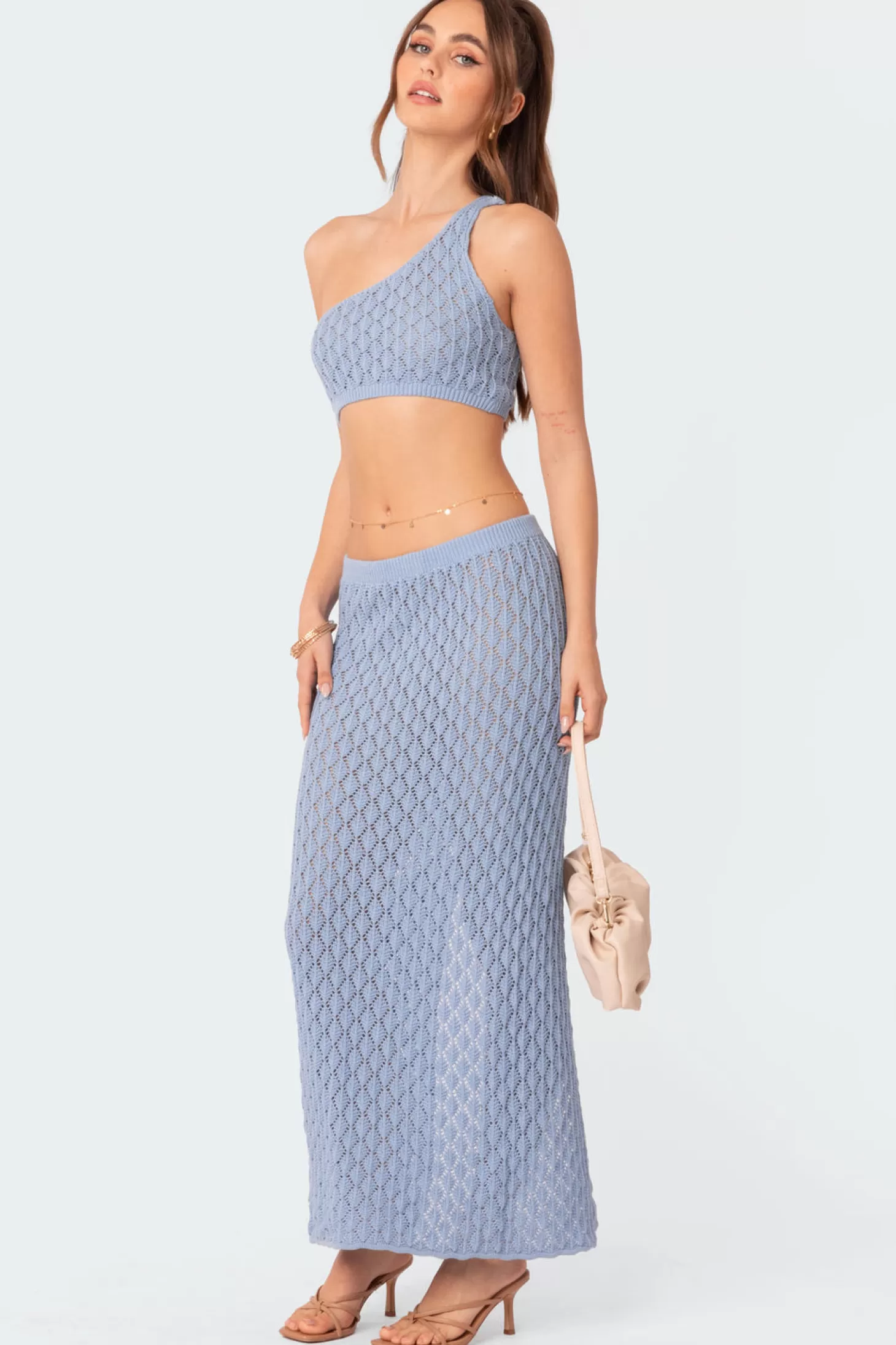 edikted Mermaid Low Rise Crochet Maxi Skirt* Skirts | Skirts