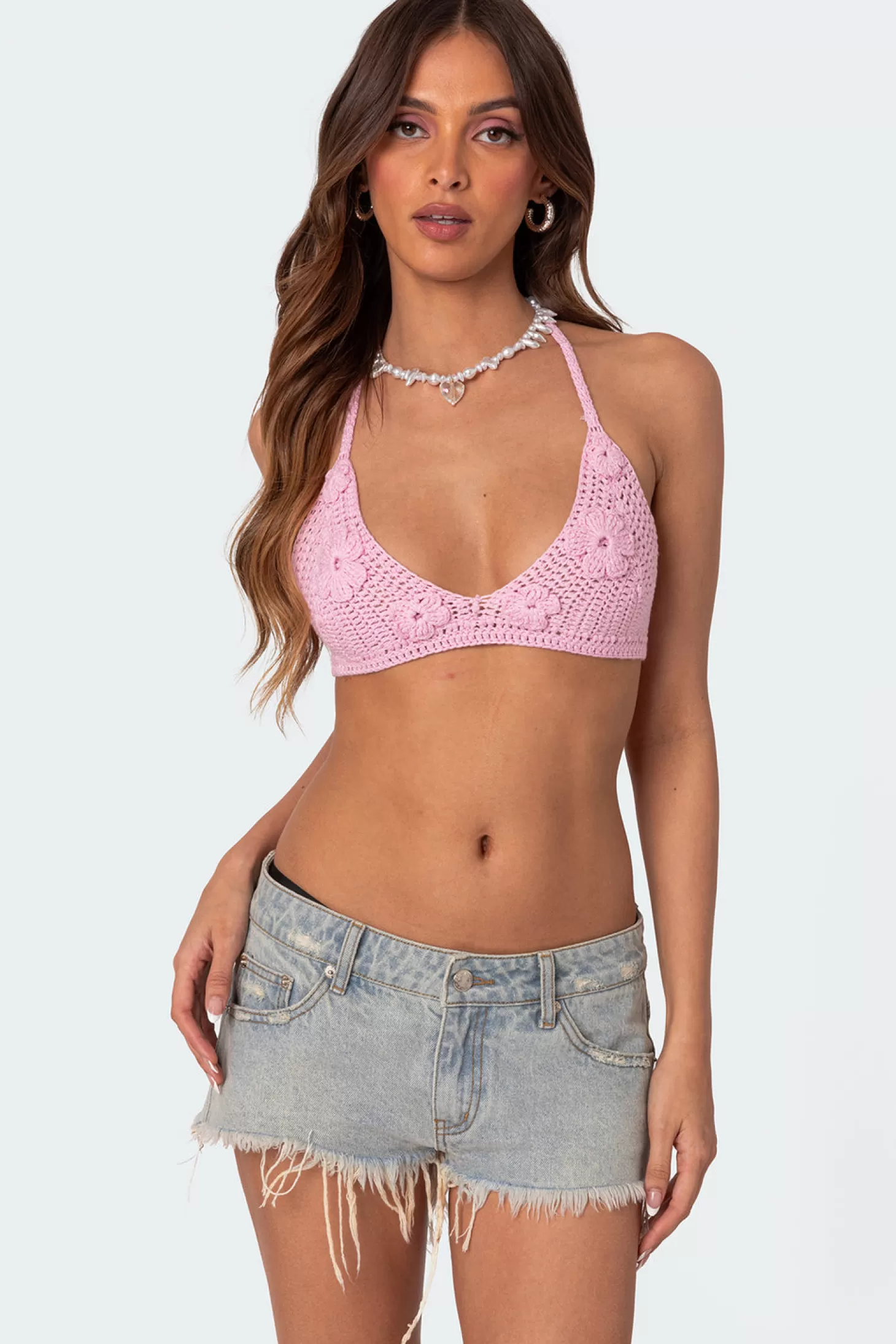 edikted Missy Crochet Bra Top* Crop Tops | Tops