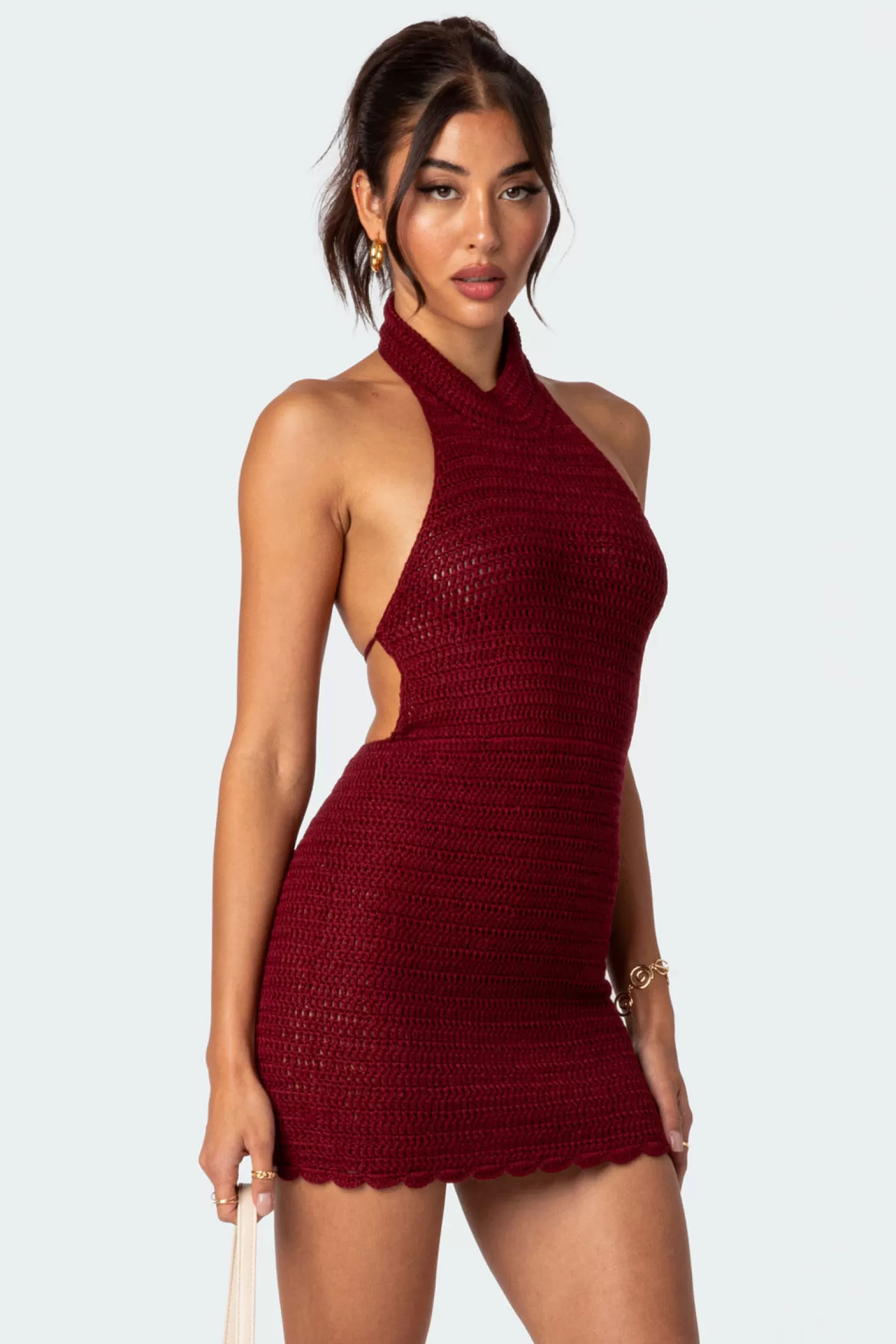 edikted Novalie Crochet Open Back Mini Dress* Mini Dresses | Dresses