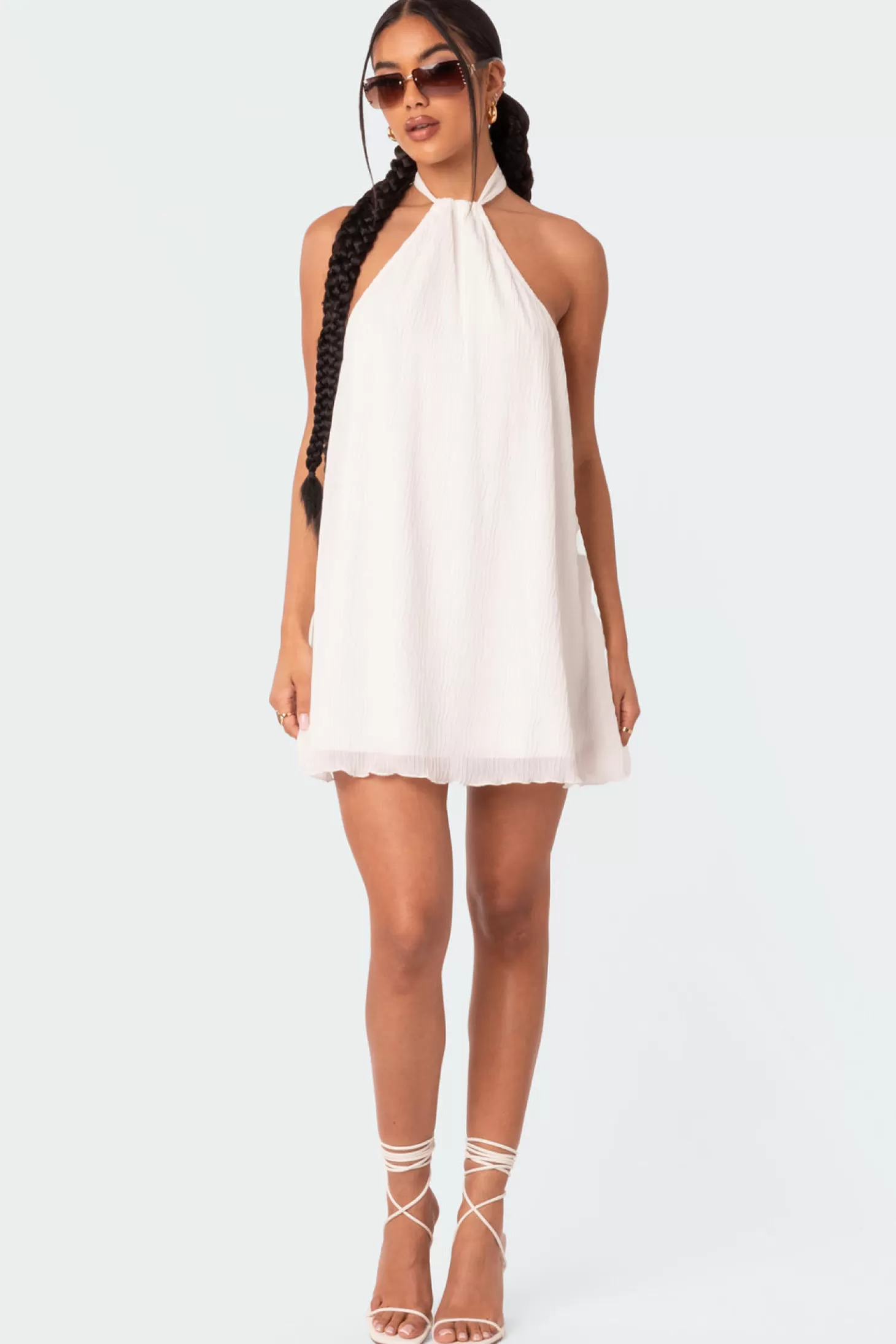 edikted Palma Open Back Halter Mini Dress* Mini Dresses | Dresses