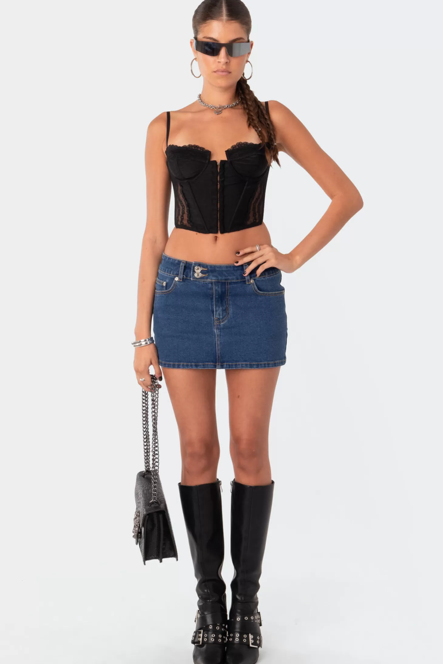 edikted Payton Lace Corset* Crop Tops | Corsets