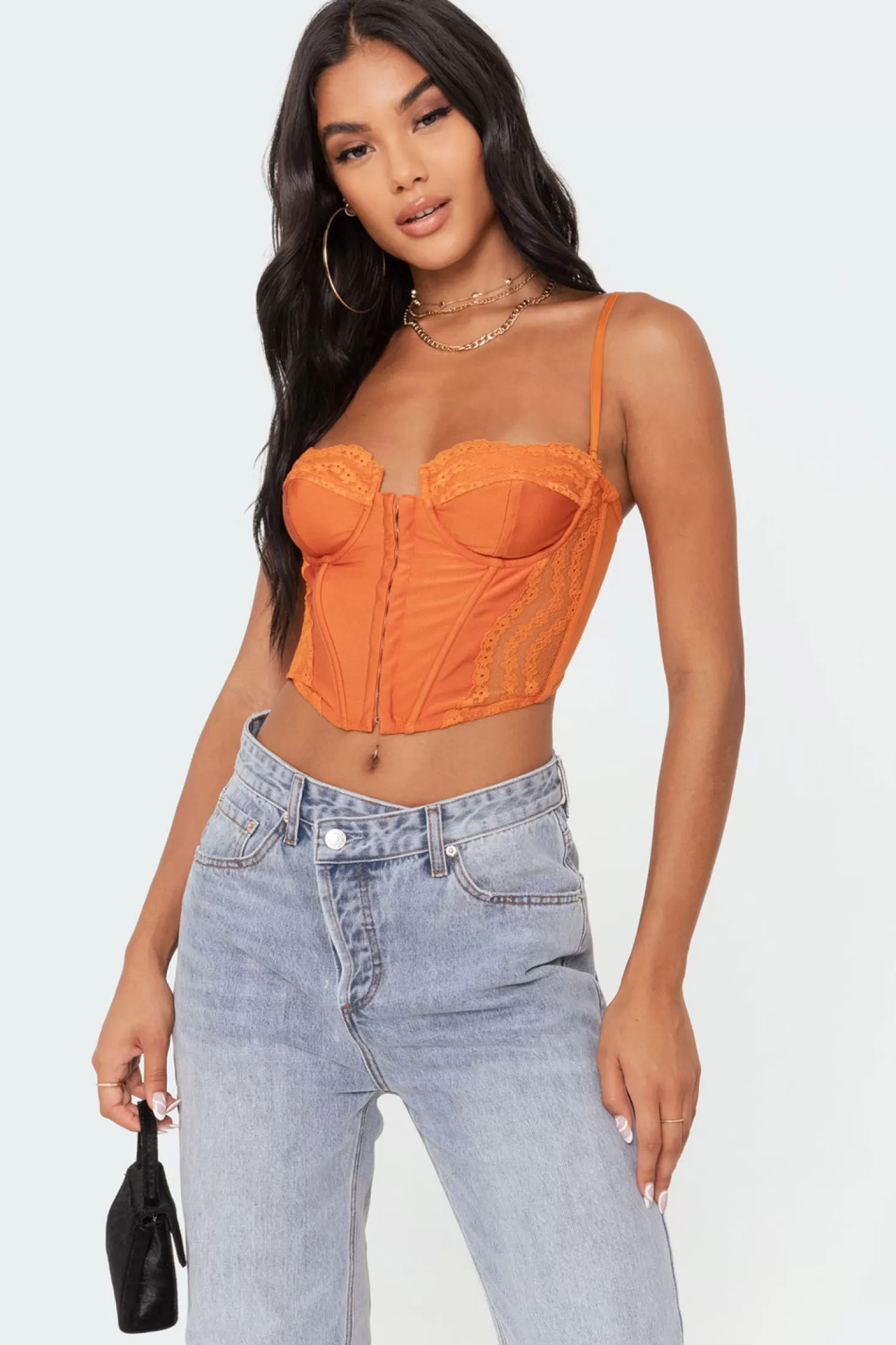 edikted Payton Lace Corset* Crop Tops | Corsets