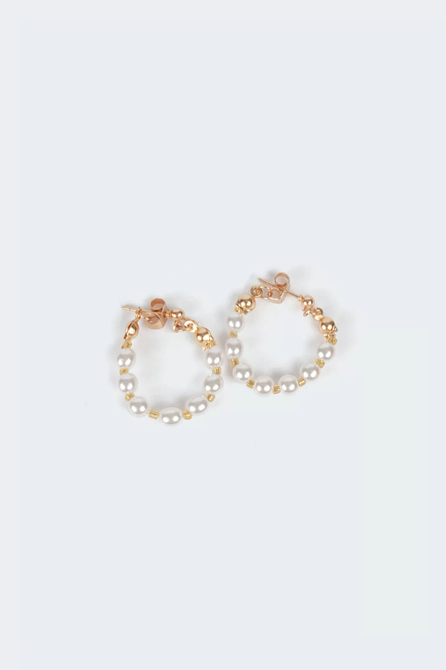 edikted Pearl Hoop Earrings* Earrings