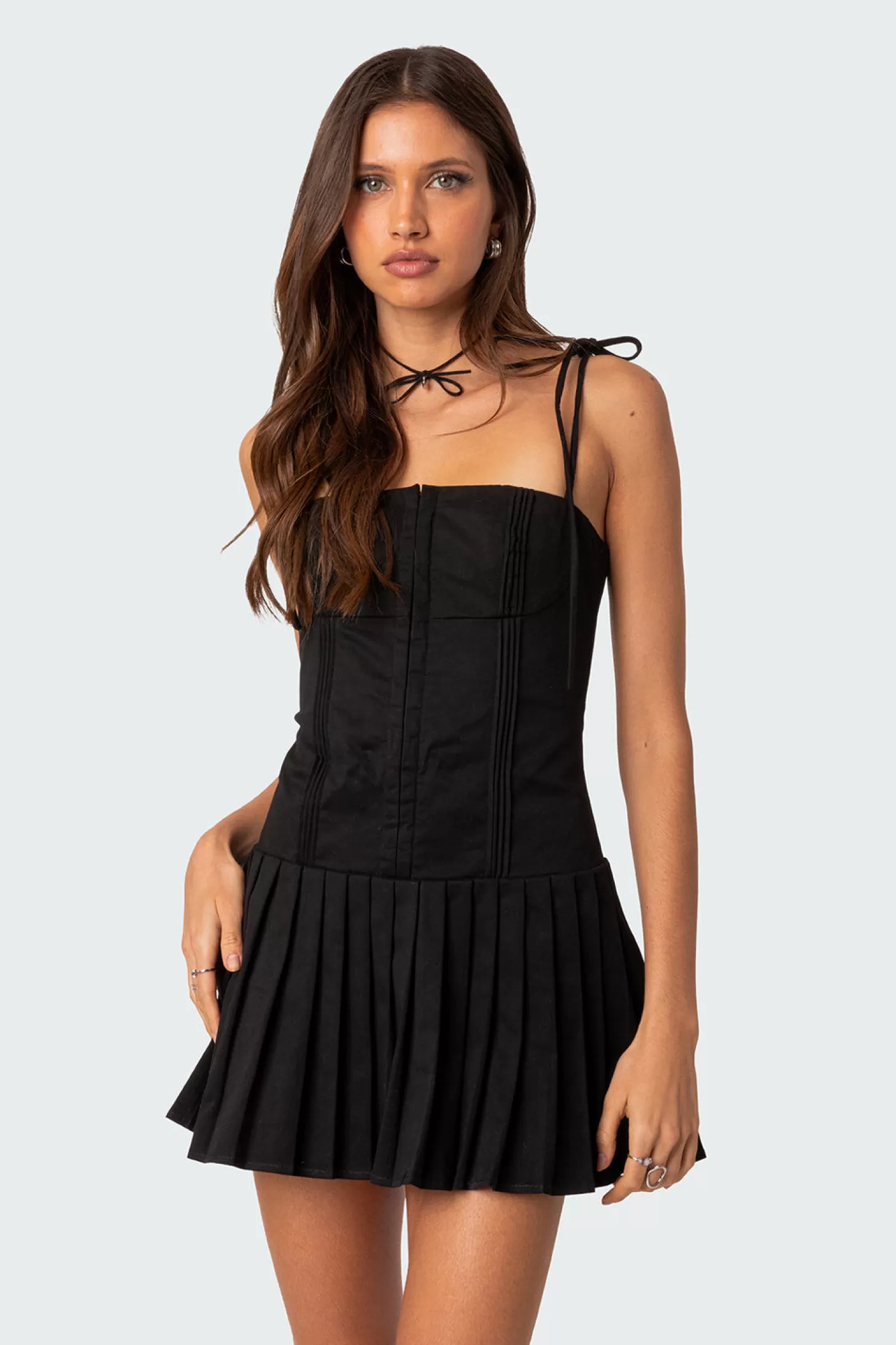 edikted Perri Pleated Corset Mini Dress* Mini Dresses | LBD