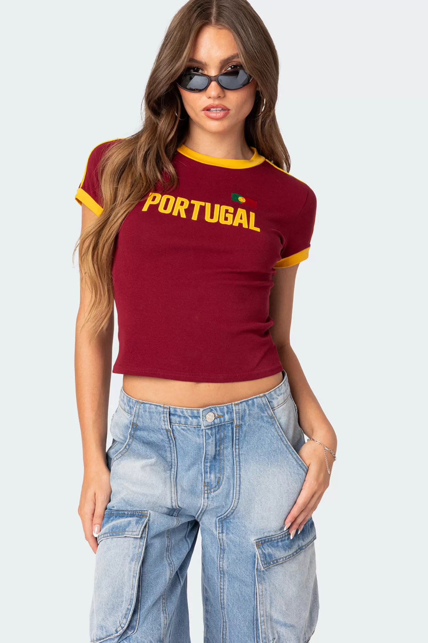 edikted Portugal T-Shirt* T-Shirts | Graphic Tops