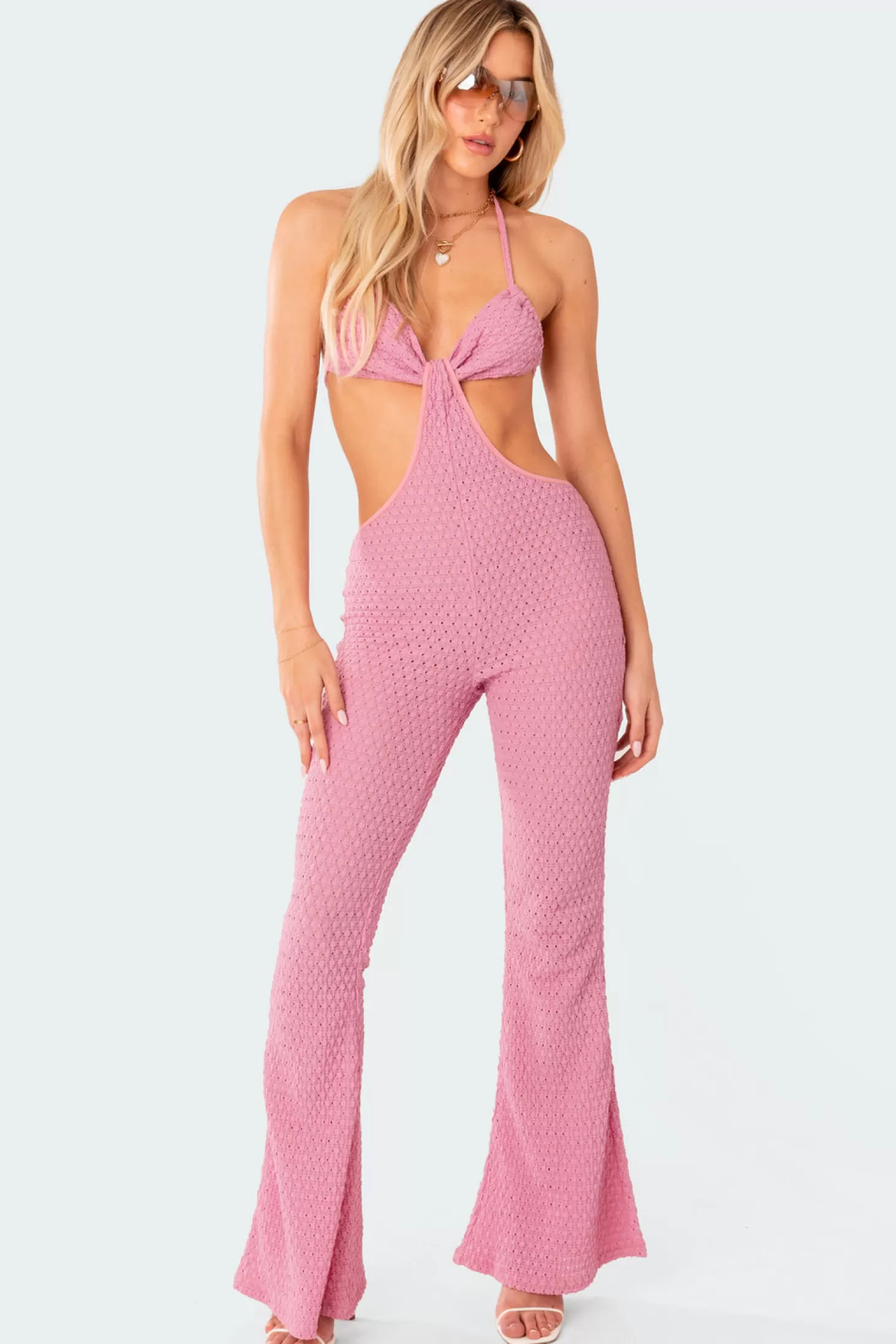 edikted Prim Cut Out Jumpsuit* Jumpsuits & Rompers