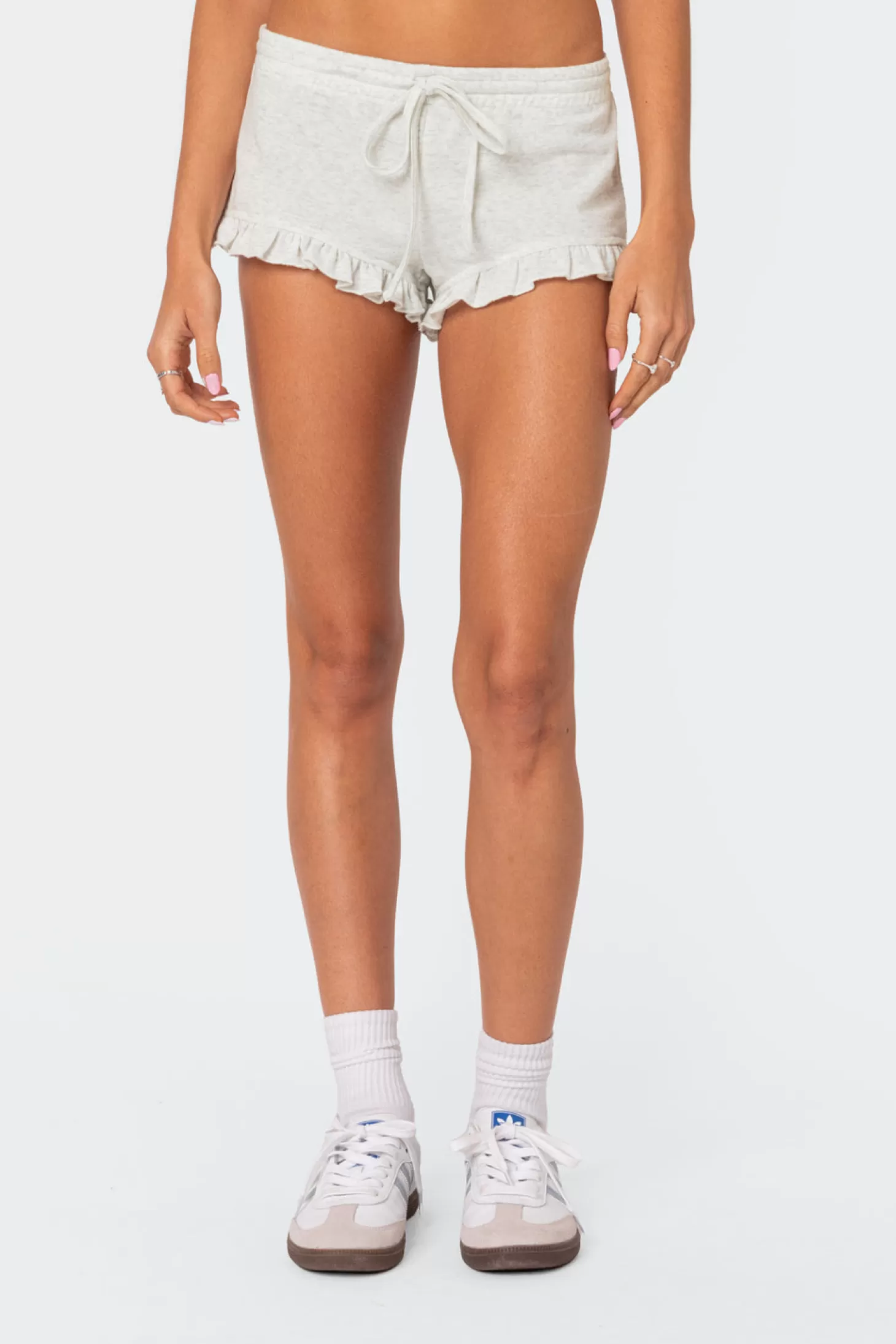 edikted Randi Ruffled Micro Shorts* Shorts | Shorts