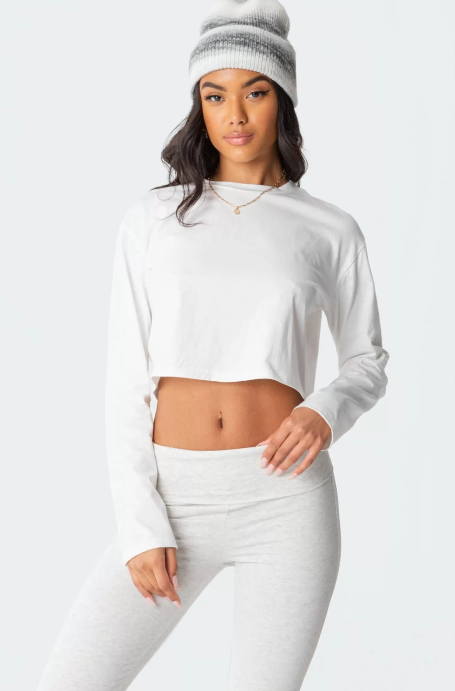 edikted Remi Long Sleeve* Crop Tops | T-Shirts