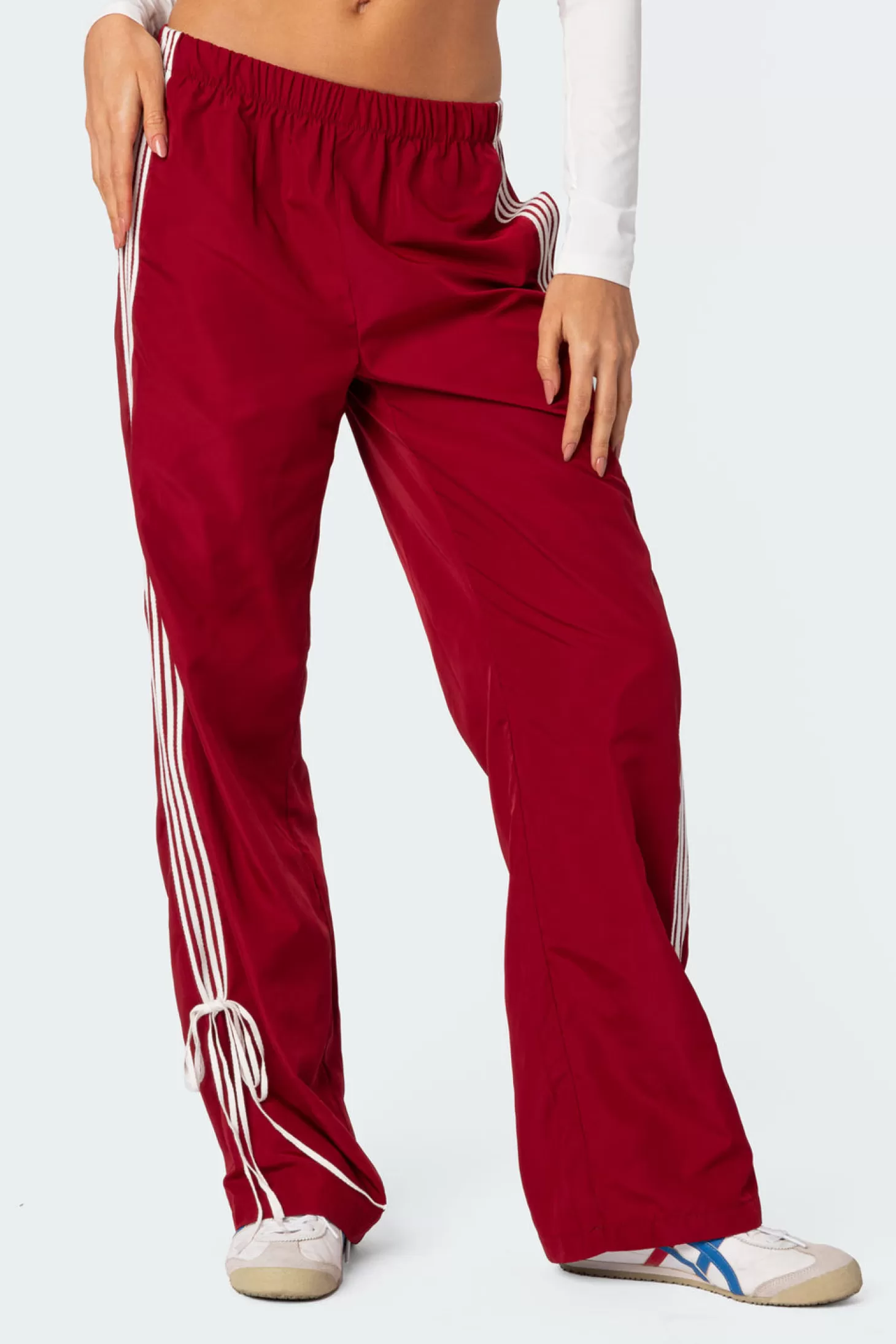 edikted Remy Ribbon Track Pants* Pants | Pants