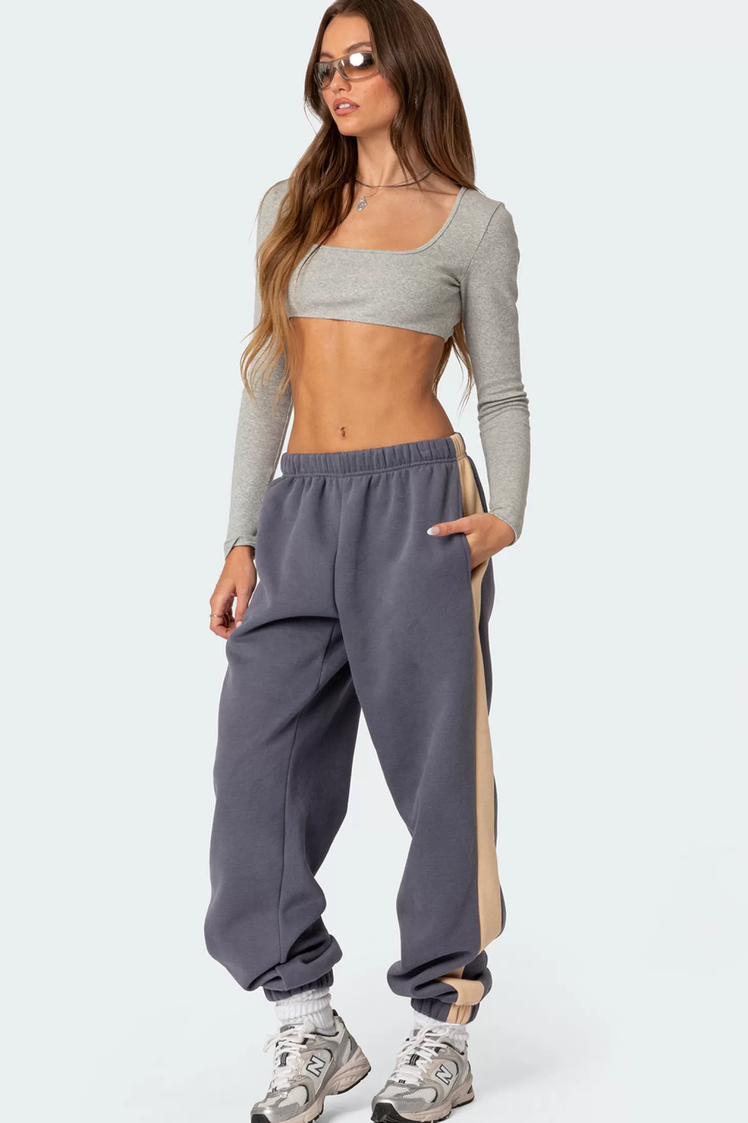 edikted Saturn Oversized Sweatpants* Pants | Pants