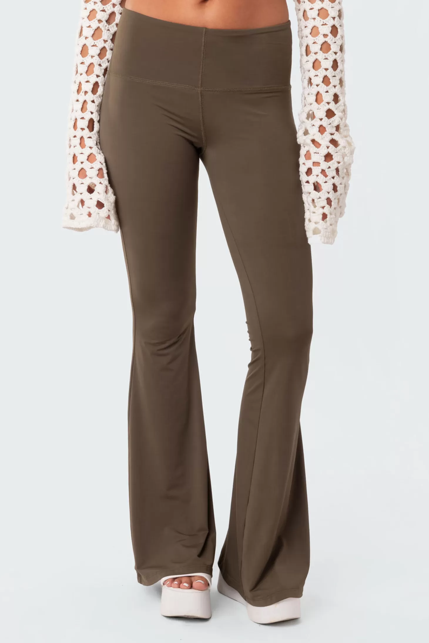 edikted Sean Low-Rise Flared Leggings* Pants | Pants