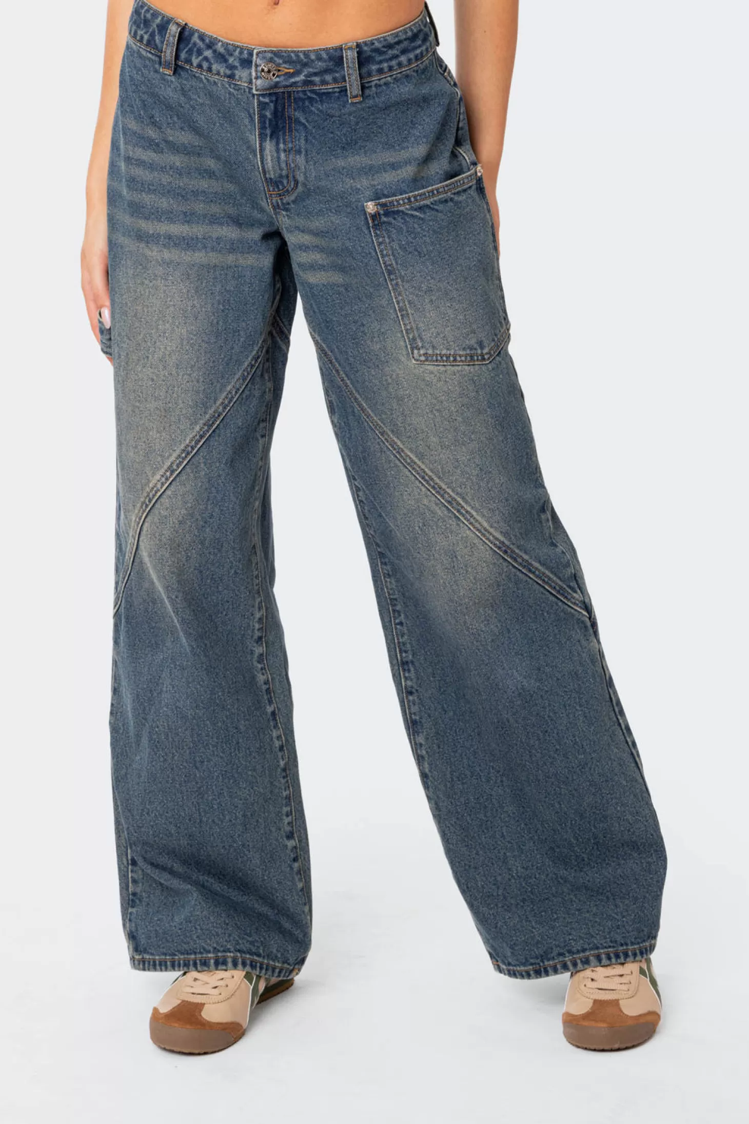 edikted Serena Low Rise Carpenter Jeans* Jeans | Jeans