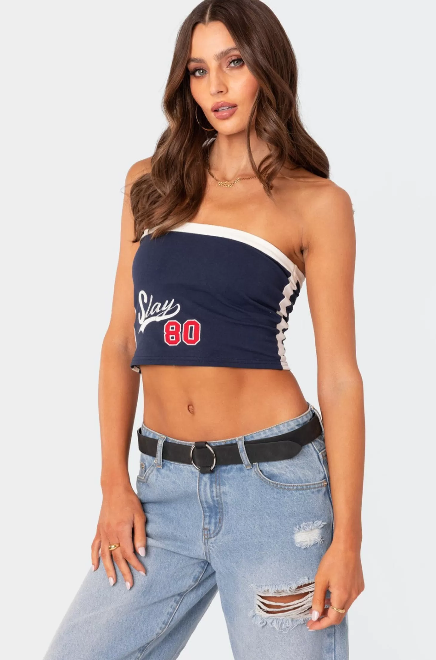 edikted Slay Tube Top* Crop Tops | Strapless Tops