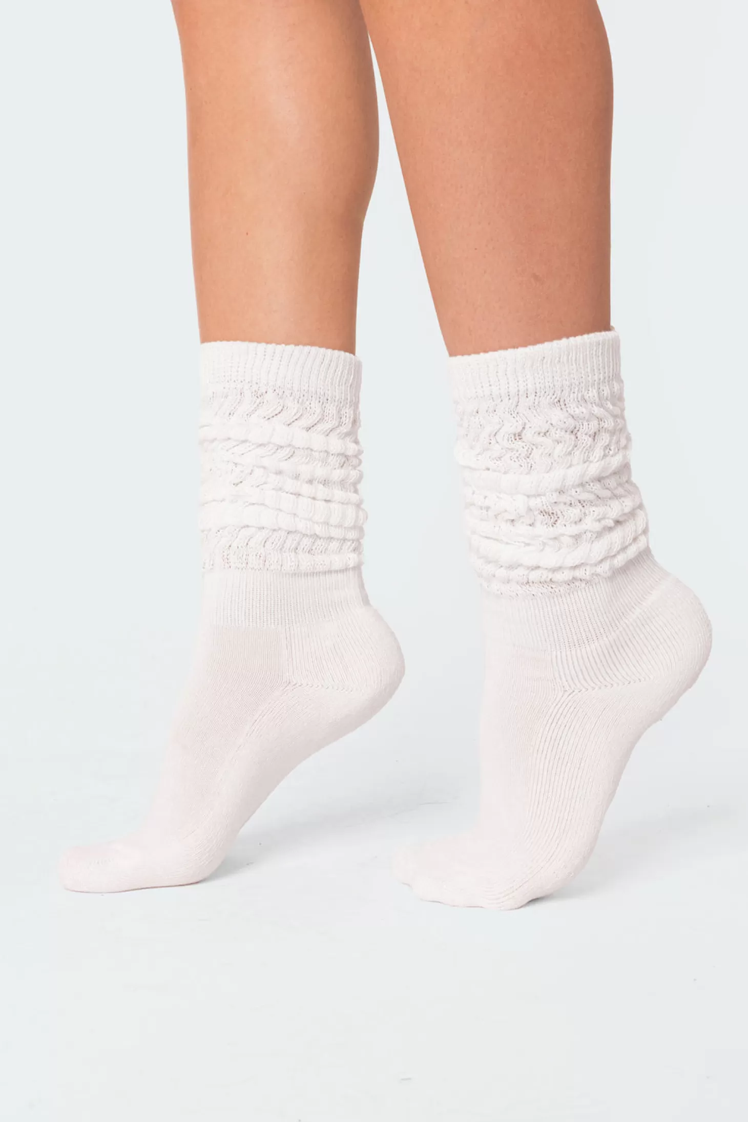 edikted Slouchy Scrunch Socks* Socks & Tights