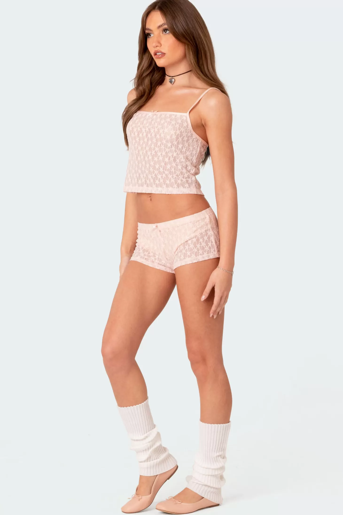 edikted Starstruck Sheer Low Rise Micro Shorts* Shorts | Shorts