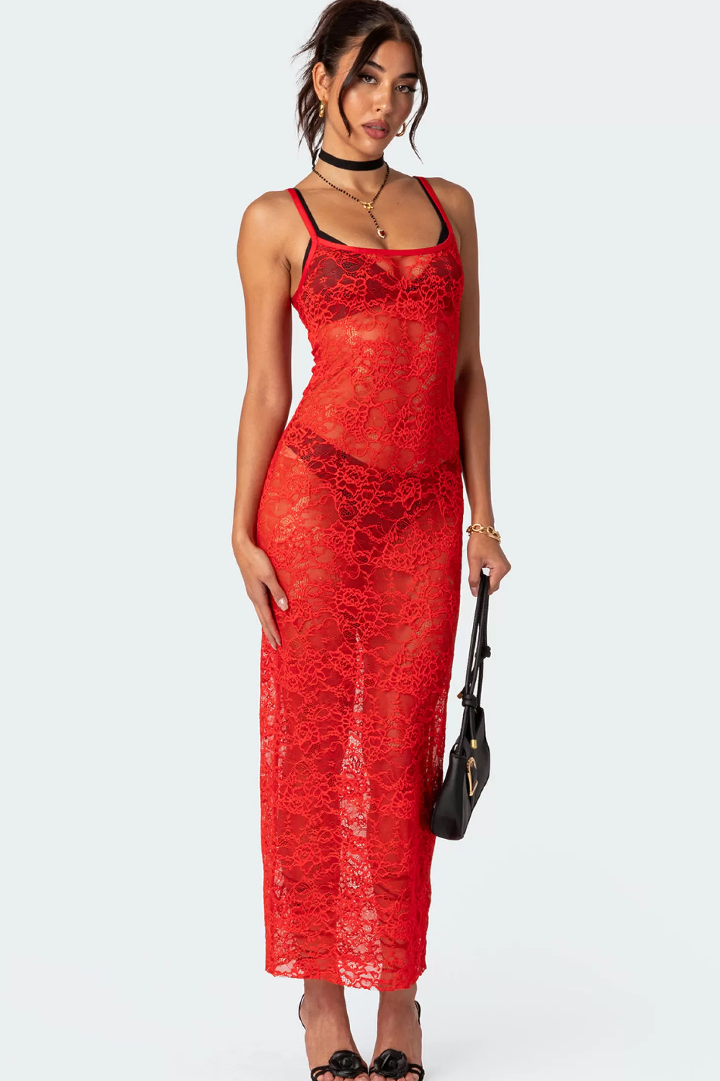 edikted Sultry Sheer Lace Maxi Dress* Maxi Dresses | Dresses