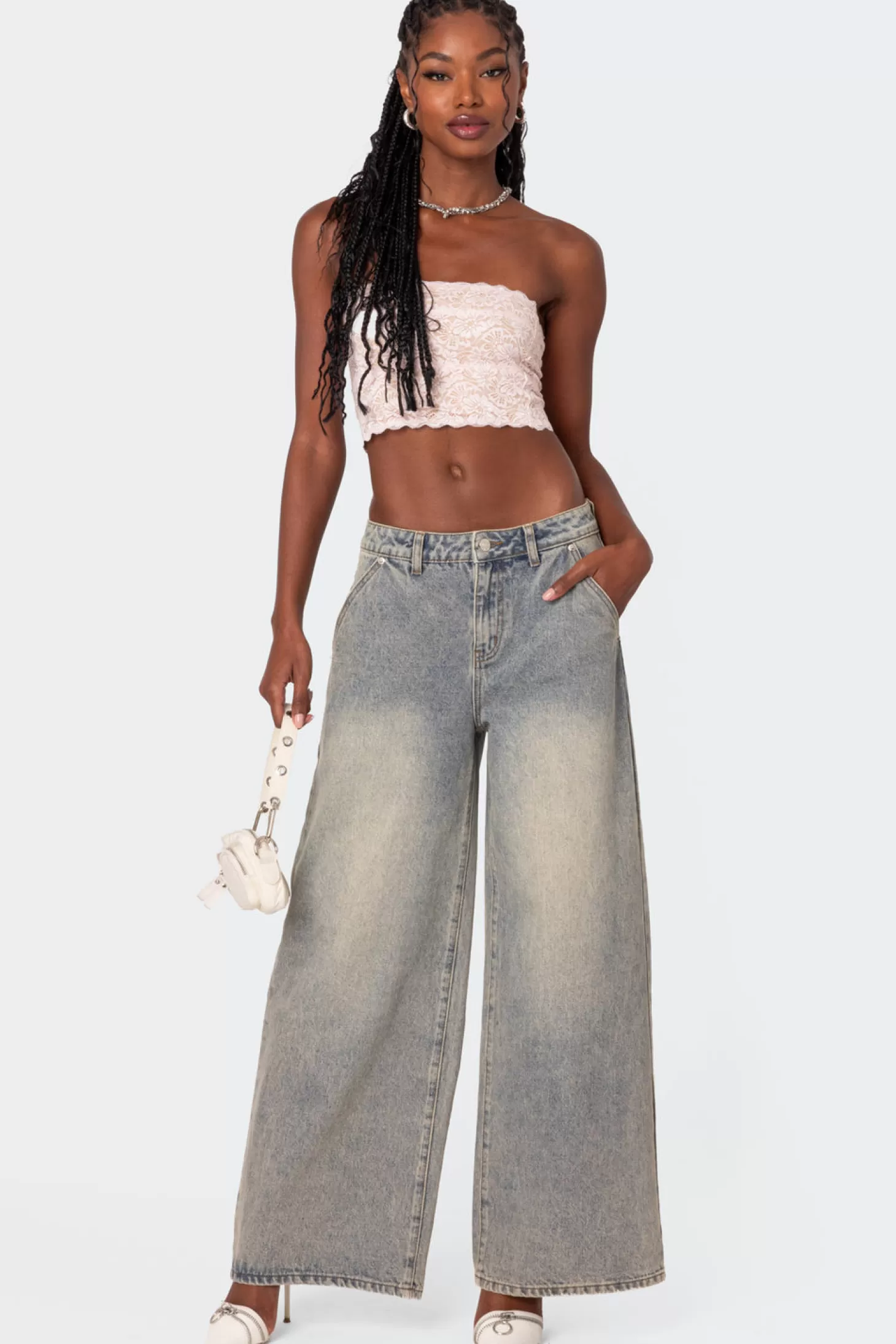 edikted Super Baggy Wide Leg Jeans* Jeans | Jeans