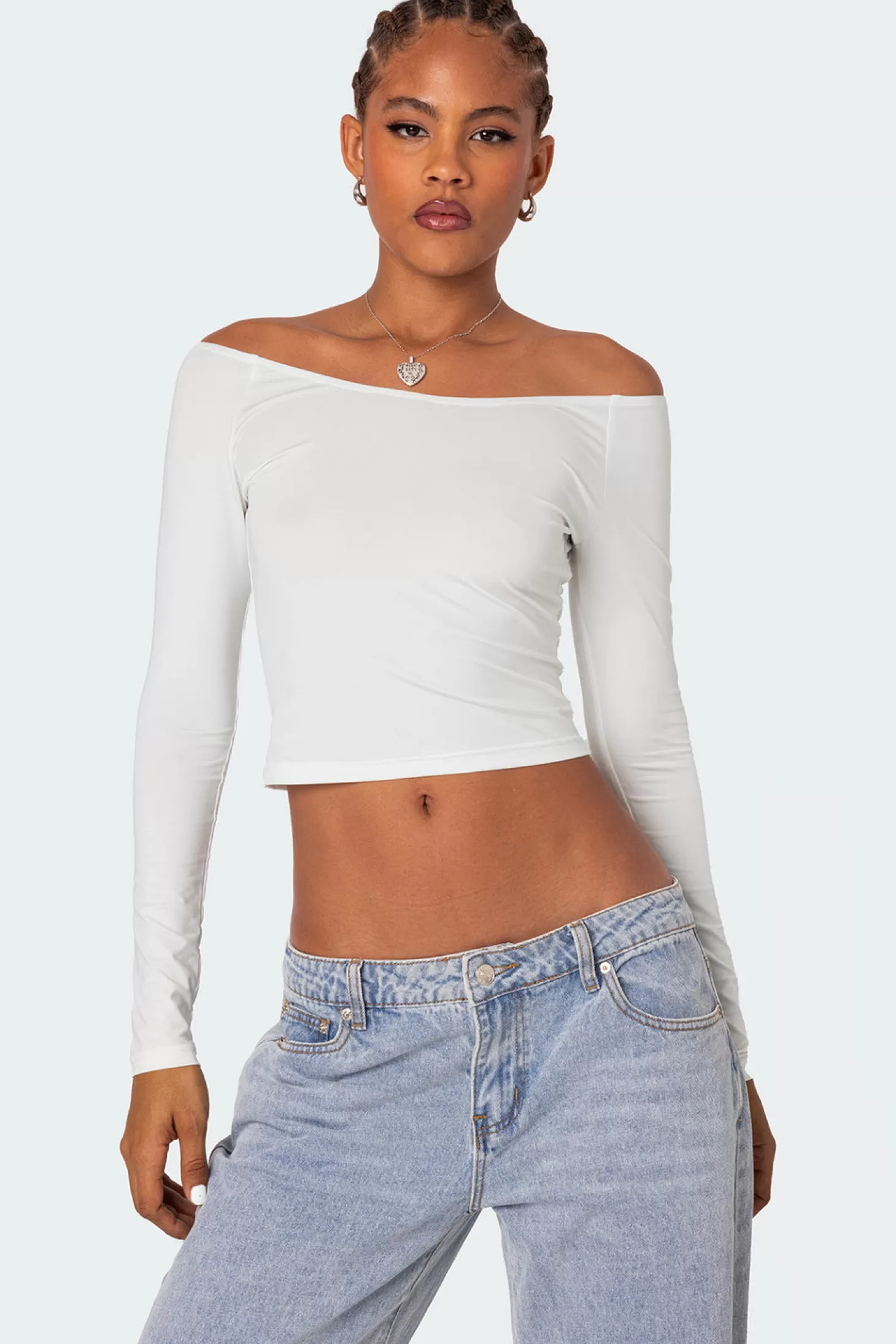 edikted Tahlia Off Shoulder Top* Long Sleeve Tops | Tops