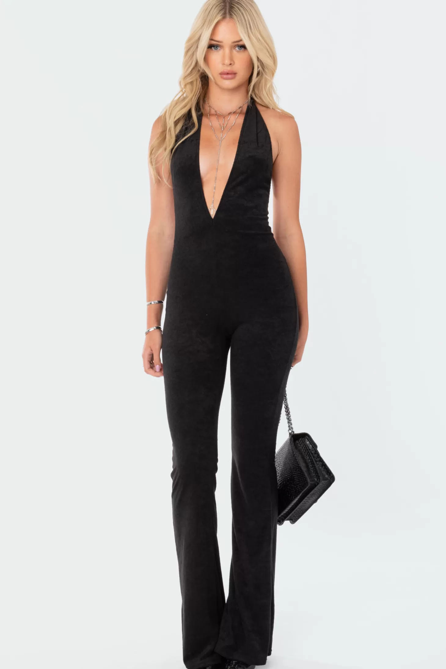 edikted Terri Open Back Jumpsuit* Jumpsuits & Rompers