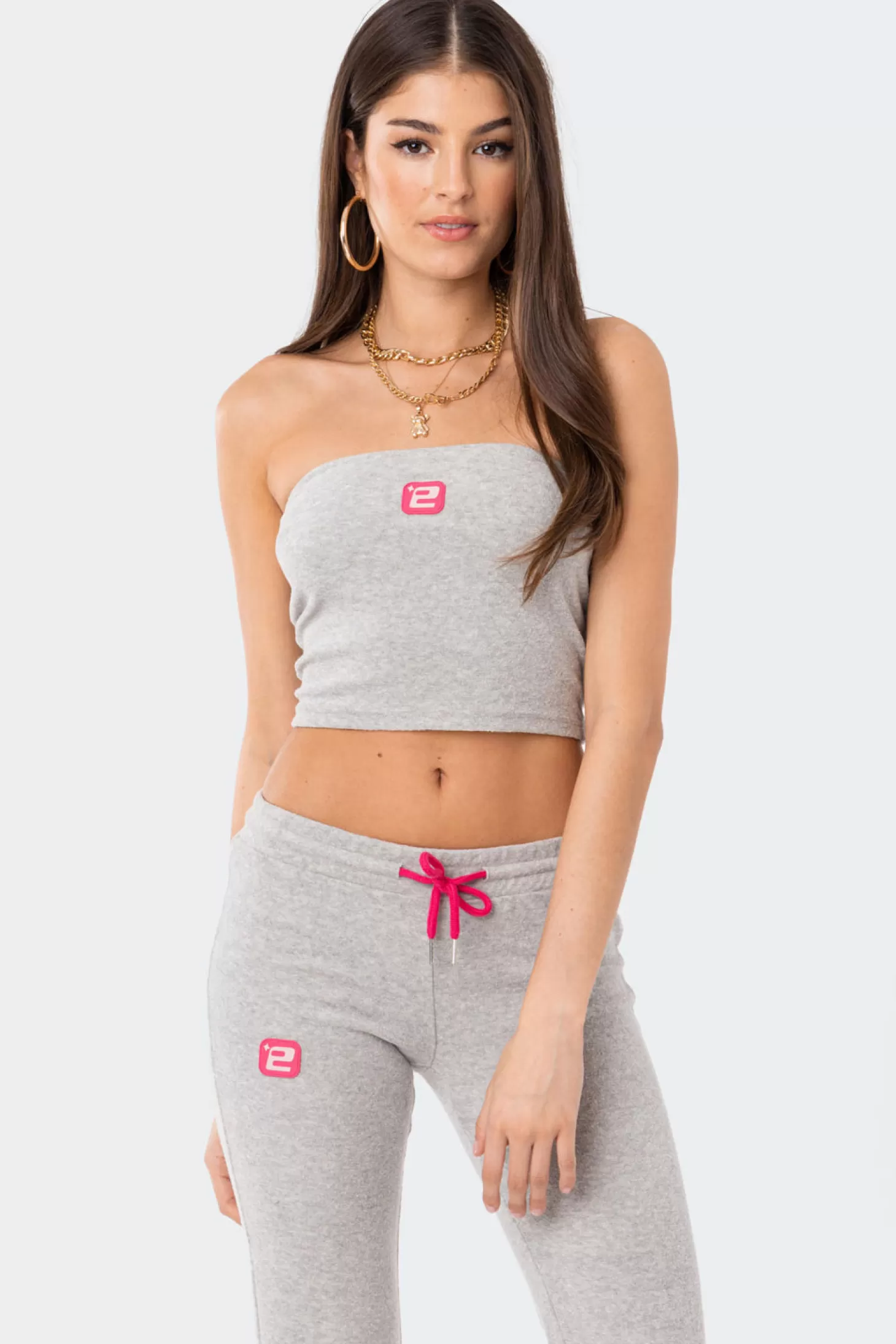 edikted Terry Strapless Top* Crop Tops | Strapless Tops