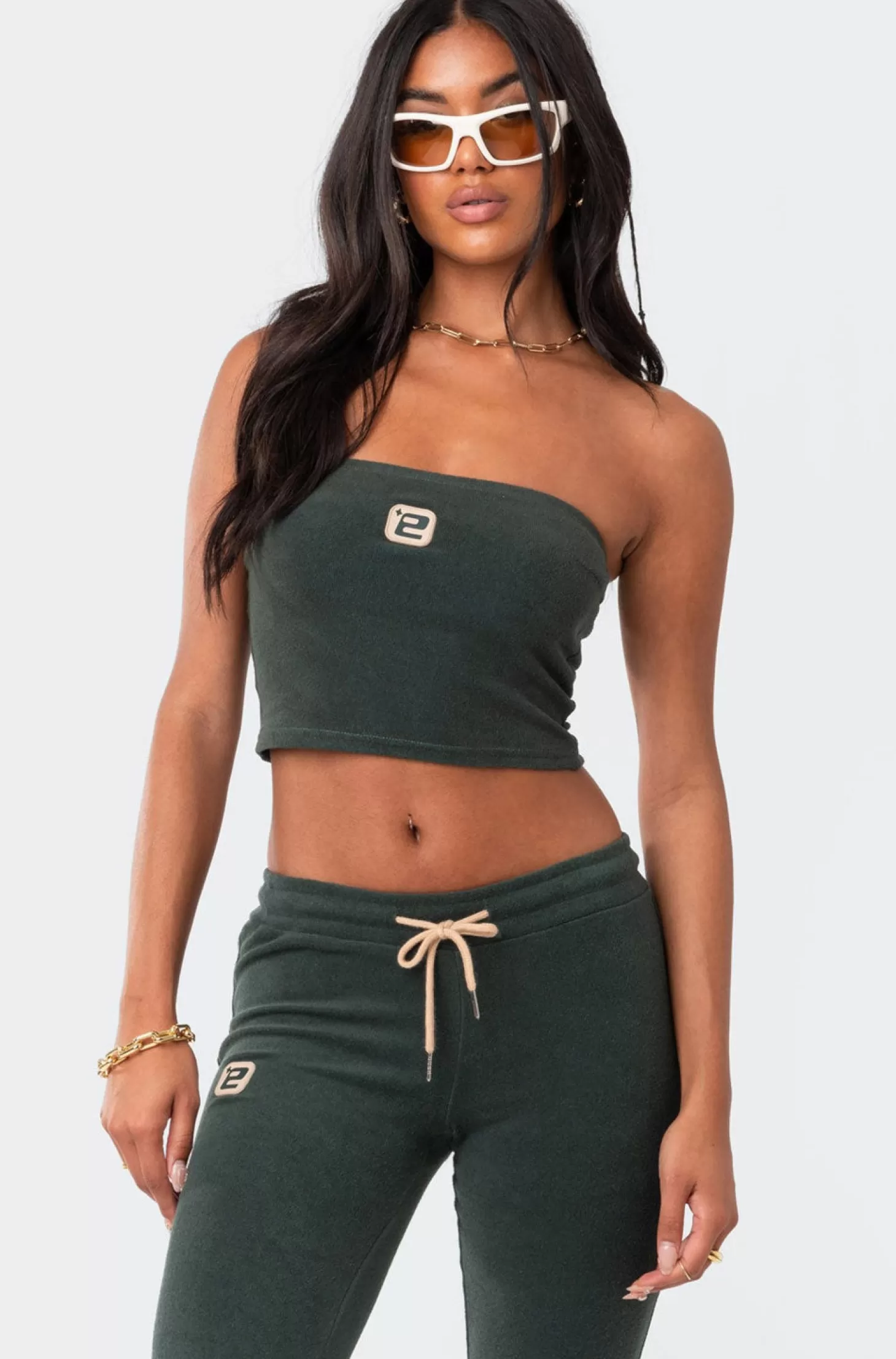 edikted Terry Strapless Top* Crop Tops | Strapless Tops