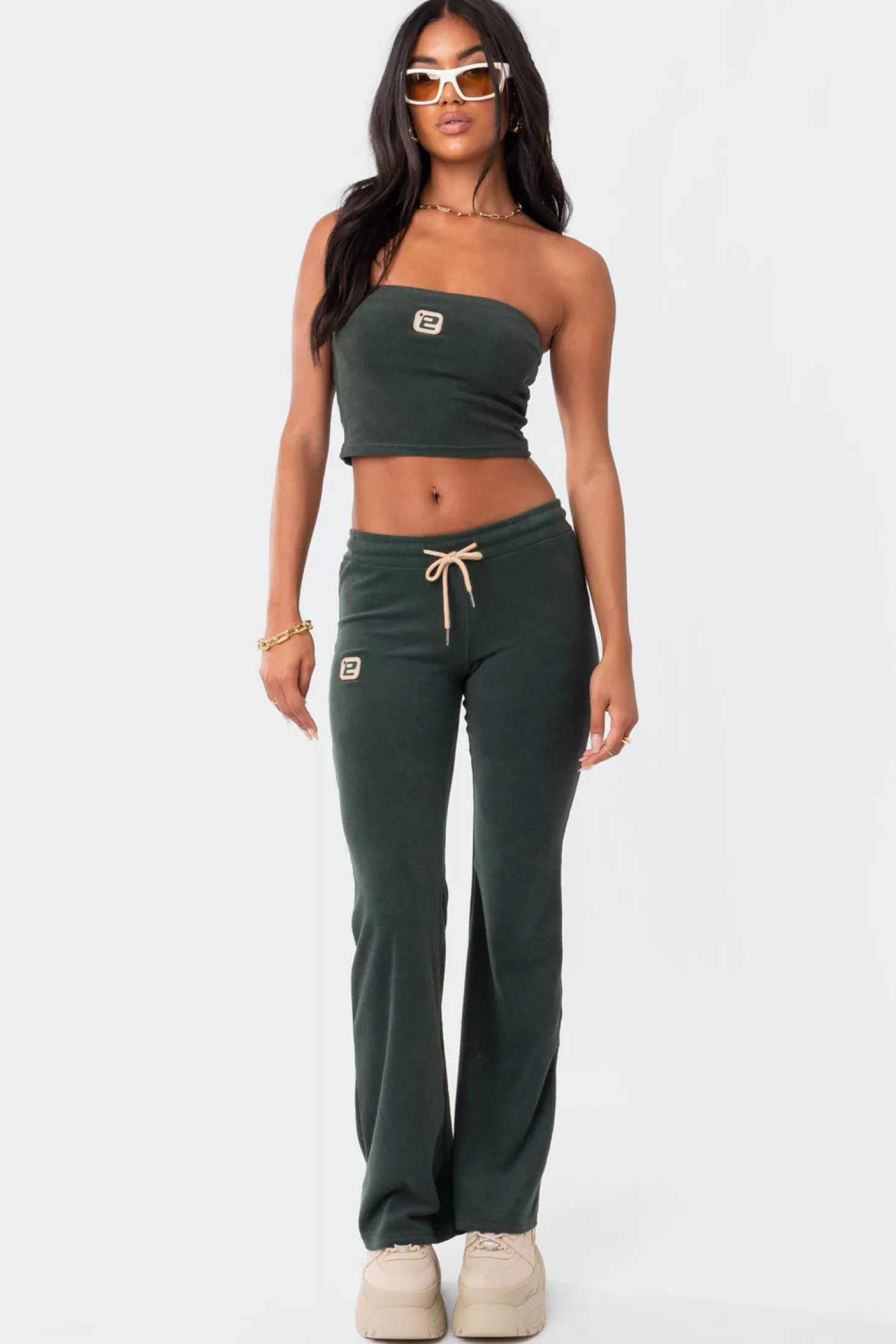 edikted Terry Strapless Top* Crop Tops | Strapless Tops