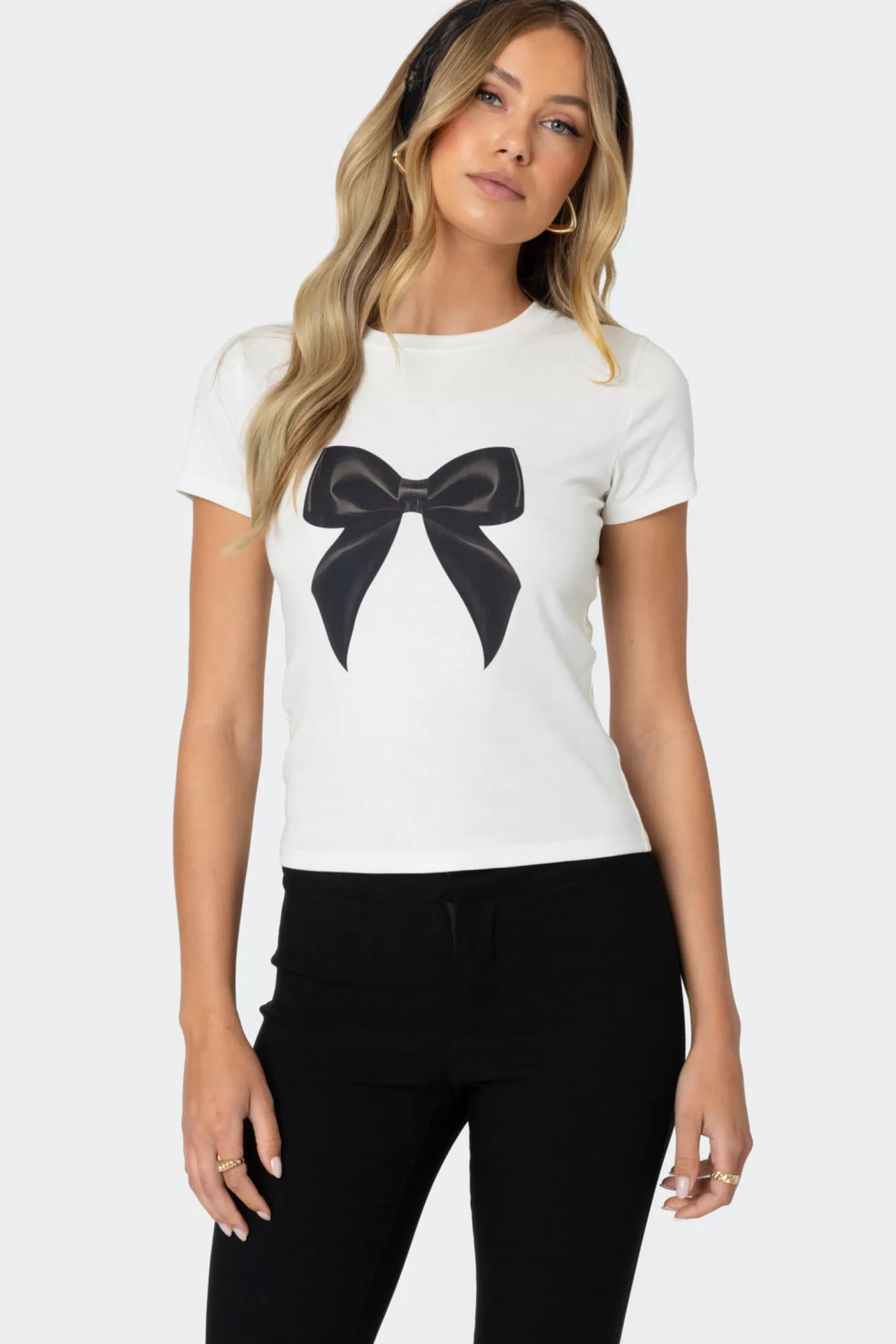 edikted Tied Up T Shirt* T-Shirts | Graphic Tops