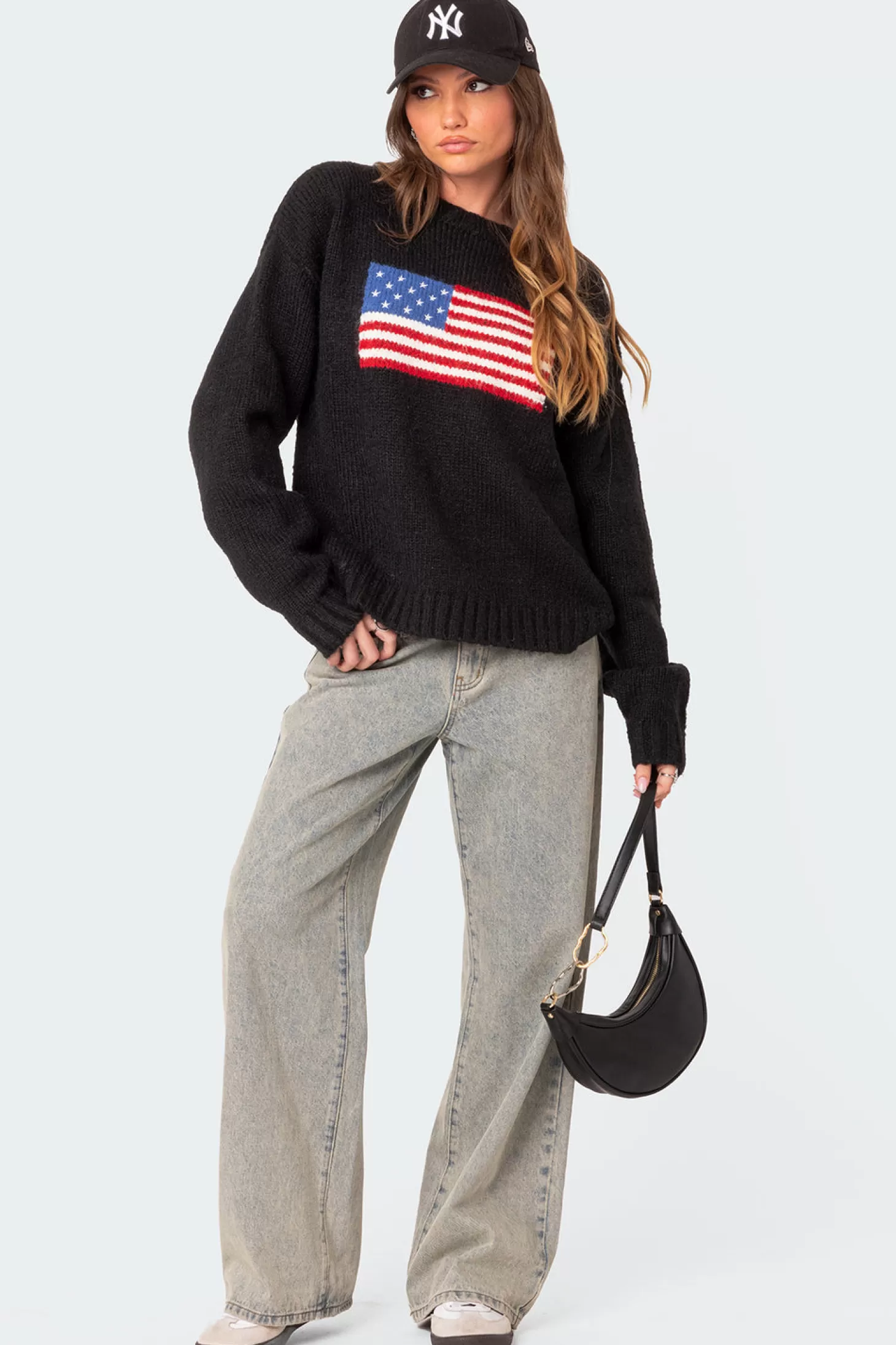 edikted Usa Oversized Chunky Knit Sweater* Sweaters & Cardigans | Long Sleeve Tops