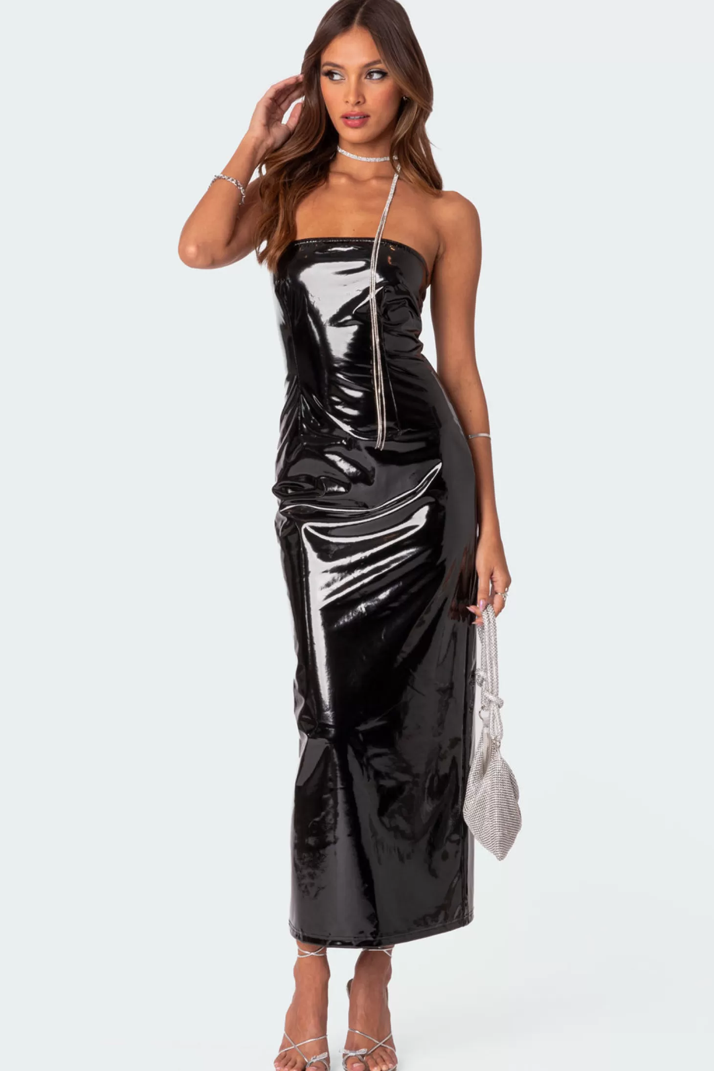 edikted Vegas Vinyl Maxi Dress* Maxi Dresses | LBD